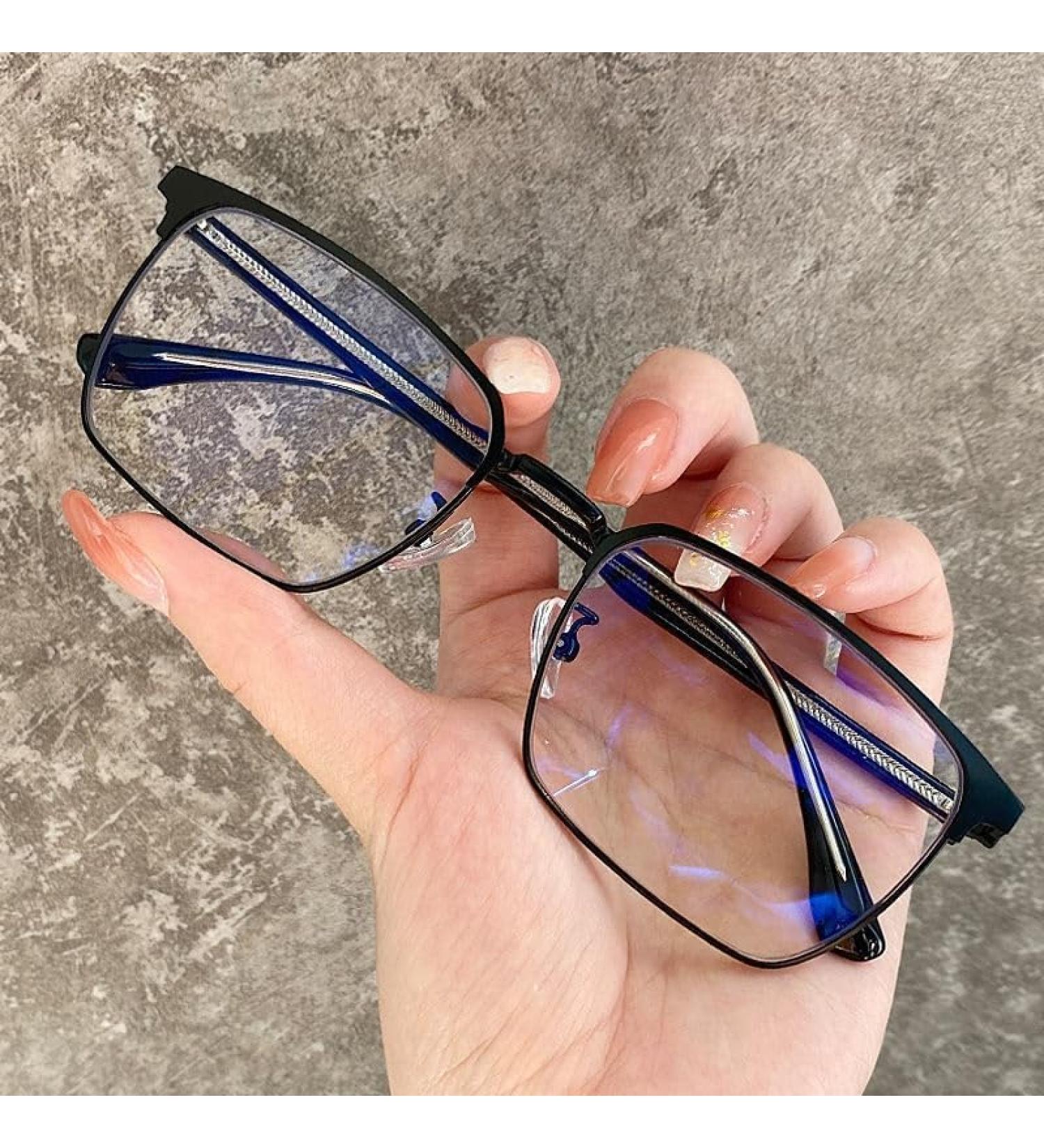 Parwana Reading Glasses for Presbyopia | Stylish Anti-UV Blue Light Blocking Readers | Flat Lighting Mirror | +150 C4 Available for Men & Women - Buy Online on GoSupps.com