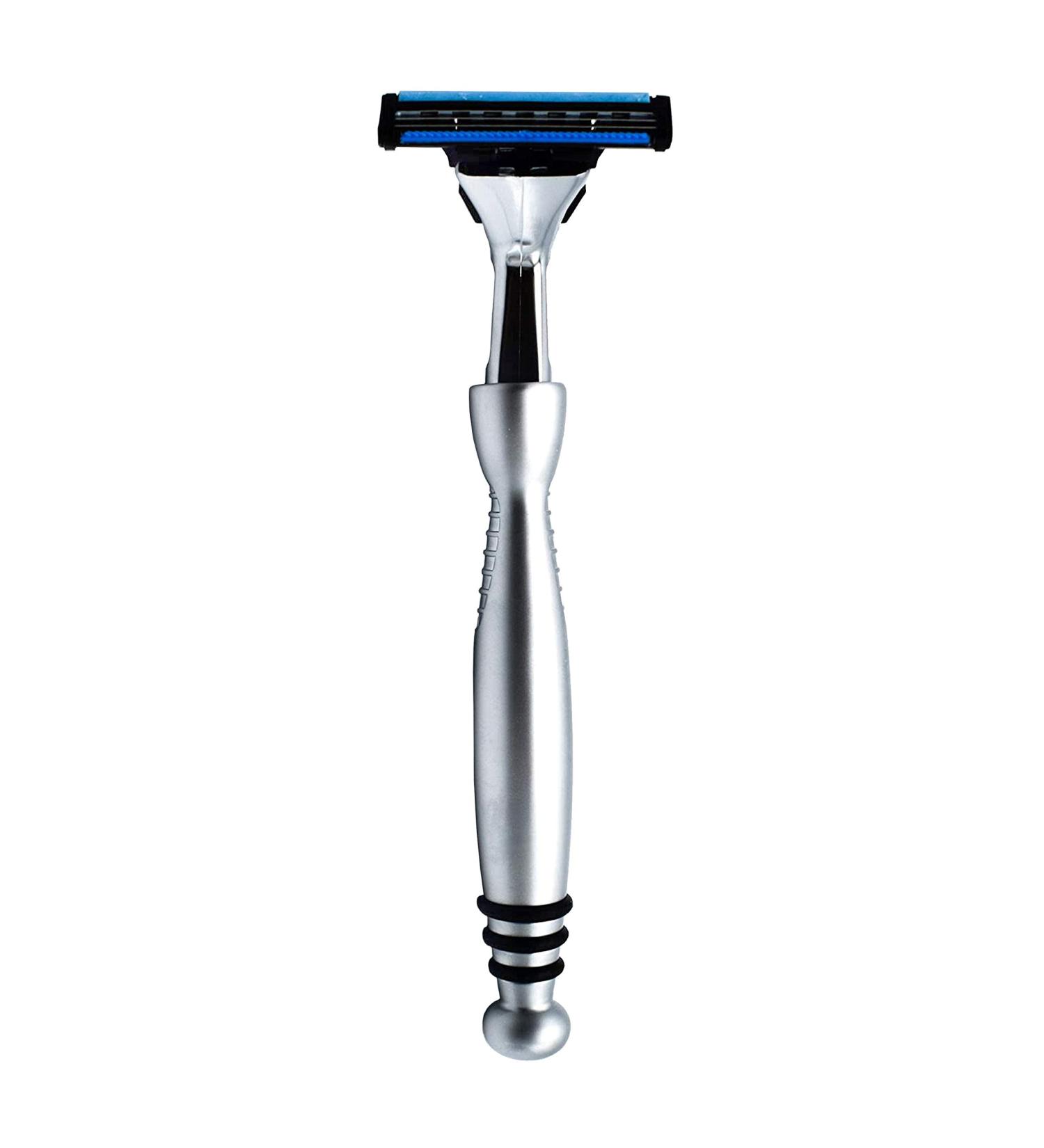 Taconic Shave Heavyweight Triple Blade Razor - Compatible with Gillette Sensor & Sensor Excel - 1 Preloaded Blade - Buy Online on GoSupps.com