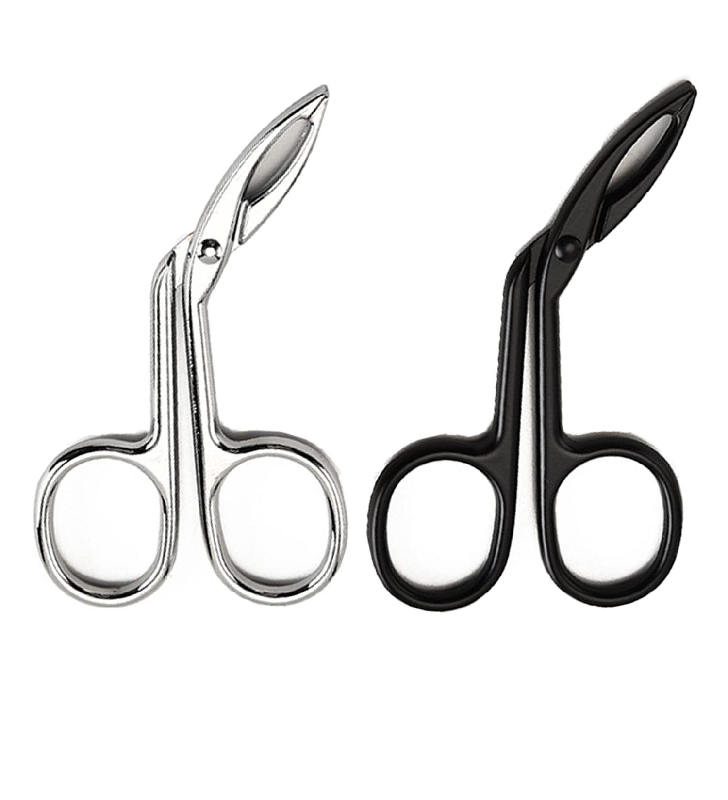 Stainless Steel Eyebrow Tweezers 2 PCS Set for Precise Hair Removal - Buy Online on GoSupps.com