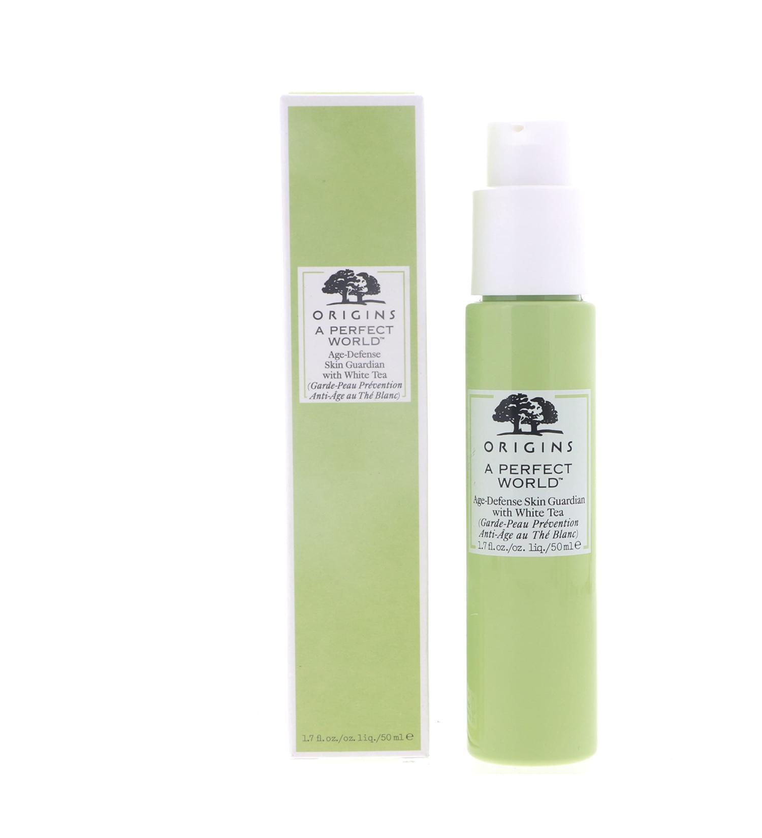 Origins Perfect World Age Defense Skin Guardian 1.7 Fl Oz - White Tea Formula - Buy Online on GoSupps.com