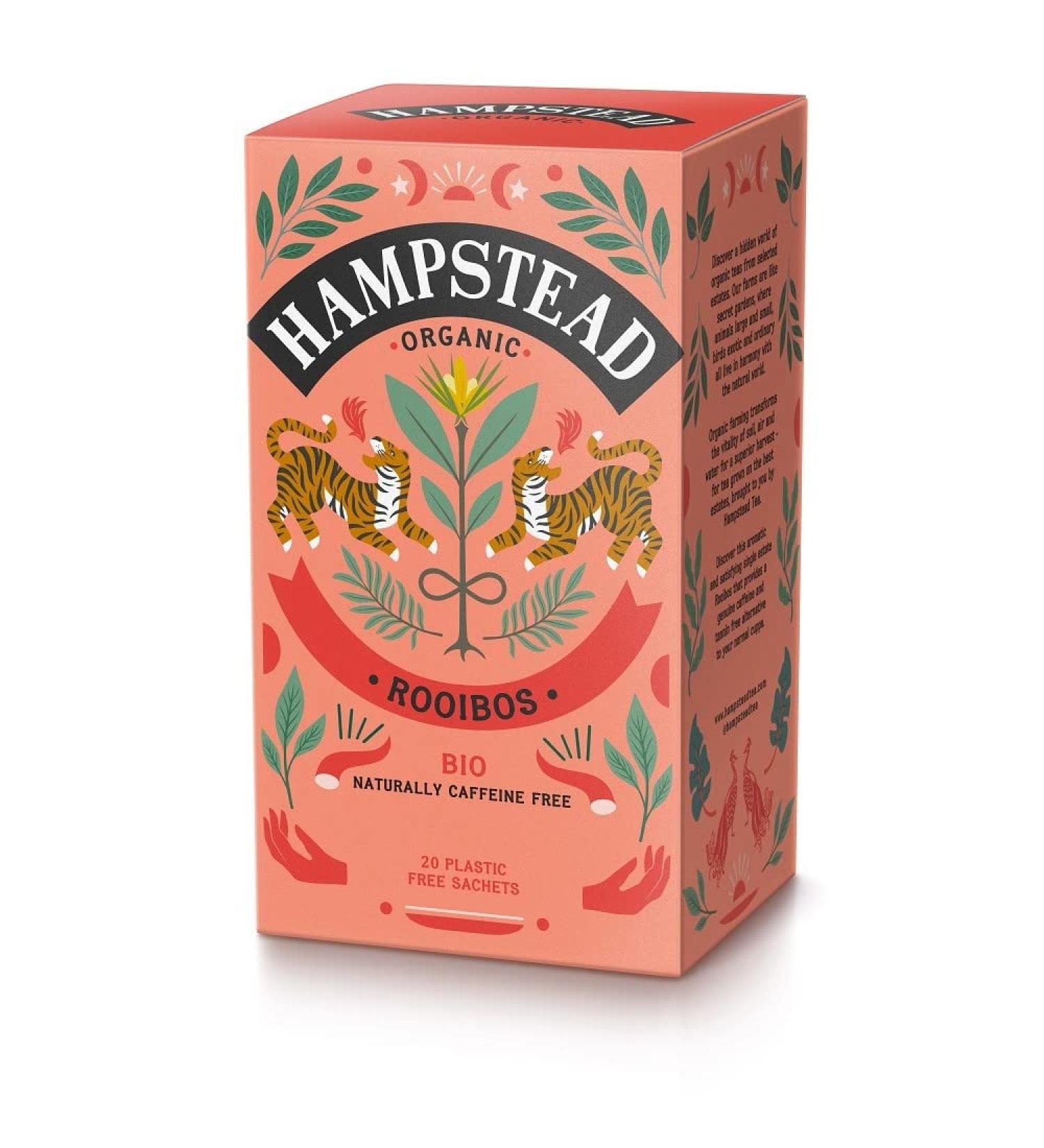 Hampstead Hampstead Tea Rooibos Pack of 20 tea bags 40g