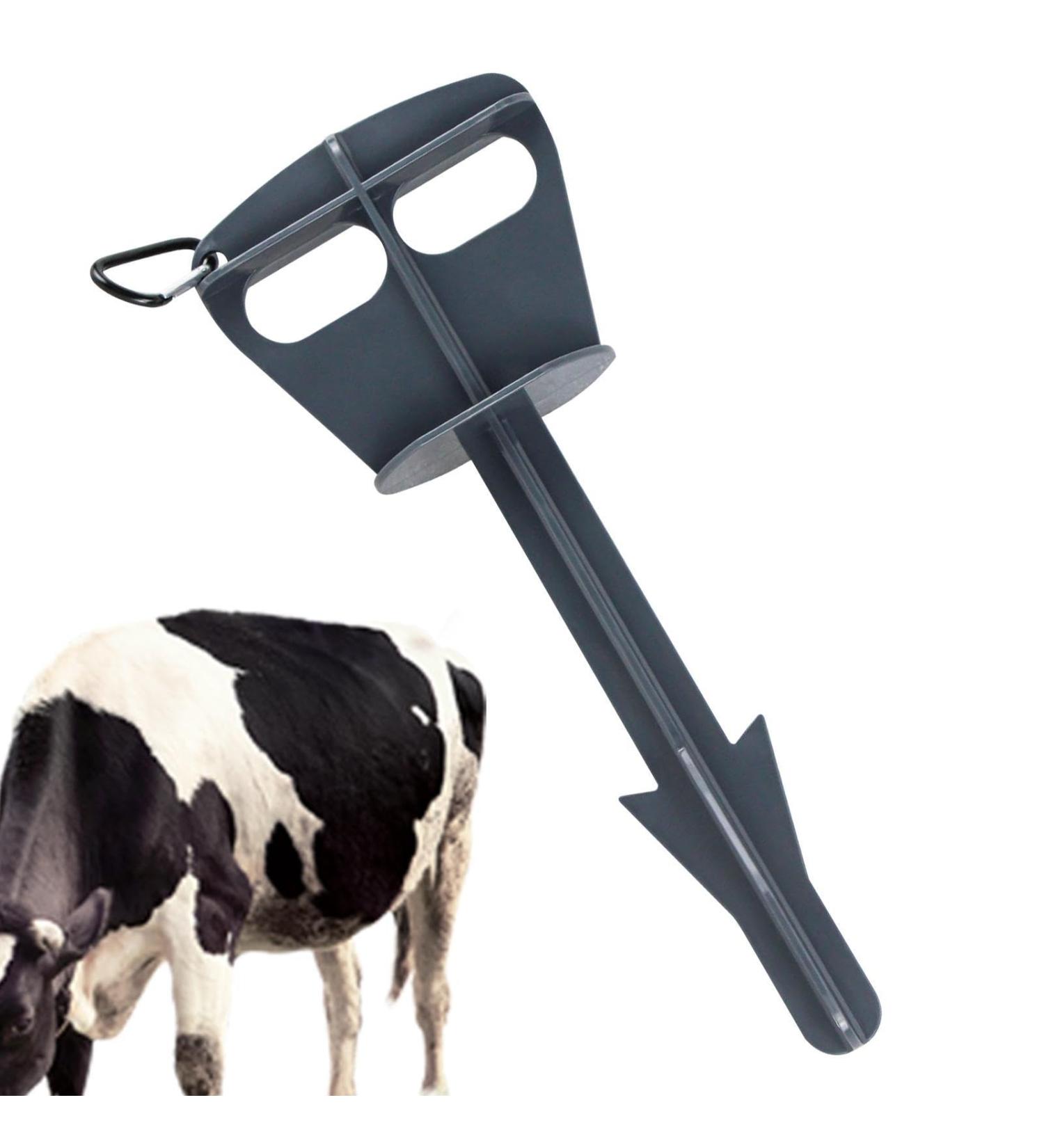 Hunters Out Tool - Hunting Cleaning Accessories | Large Animal Anal Cleaning Tools | Animal Anal Dressing Tools With Carabiner | Animal Anal Dressing Tool For Deer Large Livestock Gray - Buy Online on GoSupps.com