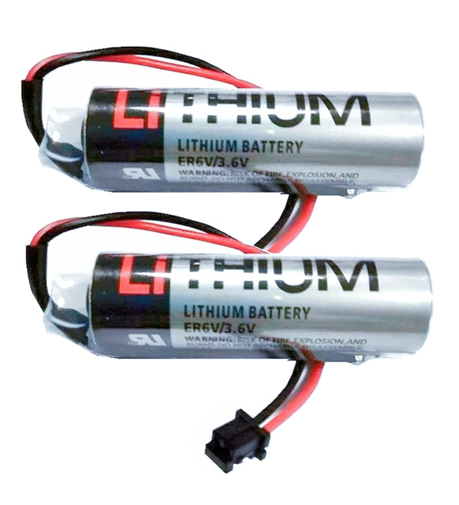 Buy DSONE 2PCS ER6V 3.6V 2400mAh Batteries for PLC M70 - Compatible ER6VC119A & ER6VC119B - International Shipping Available - Buy Online on GoSupps.com