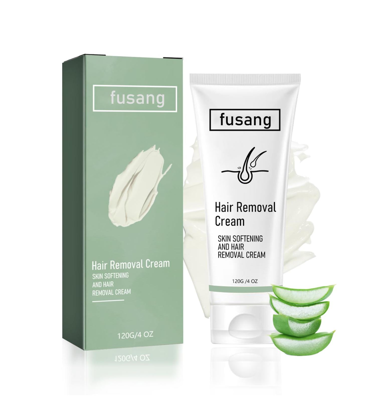 Hair Removal Cream for Women & Men - 120ml Smooth Skin Solution for Arms Legs Bikini Underarms | Moisturizing & Mild Formula - Buy Online on GoSupps.com