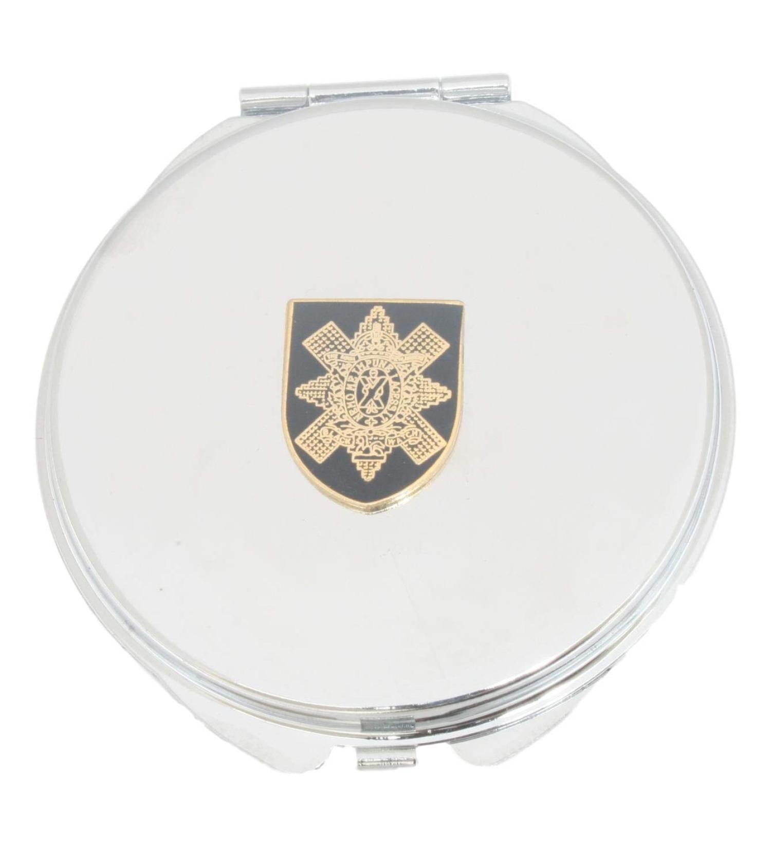Black Watch Compact Mirror Handbag Gift With Free Engraving ME31 - Buy Online on GoSupps.com