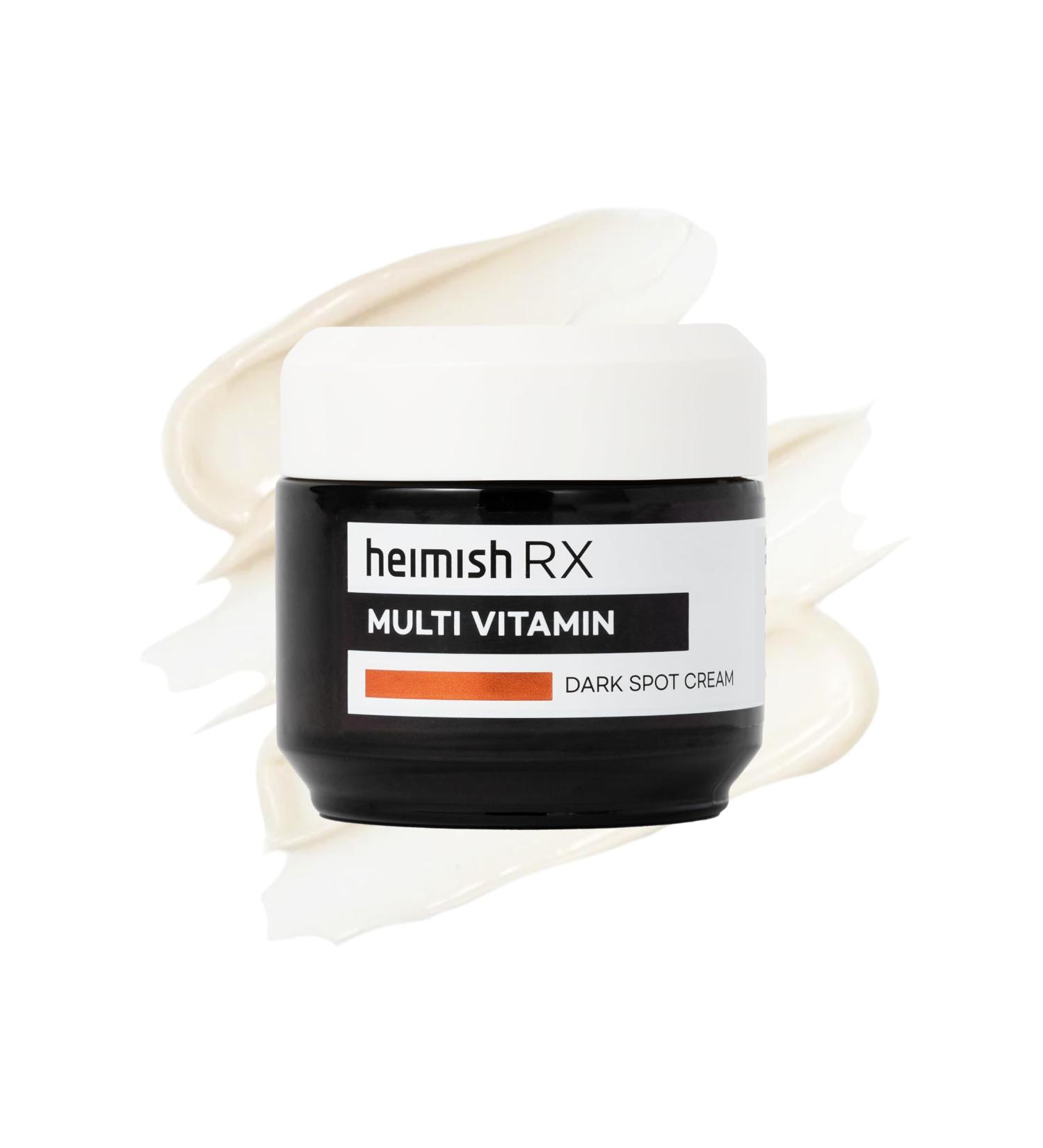 HEIMISH RX Multi Vitamin Dark Spot Cream - Brightening Cream for Dark Spot & Hyperpigmentation Reduction, Face Moisturizer, Hydrating, Anti Aging with Vitamin C, Niacinamide 5%, 50ml (1.69 fl. oz) - Buy Online on GoSupps.com