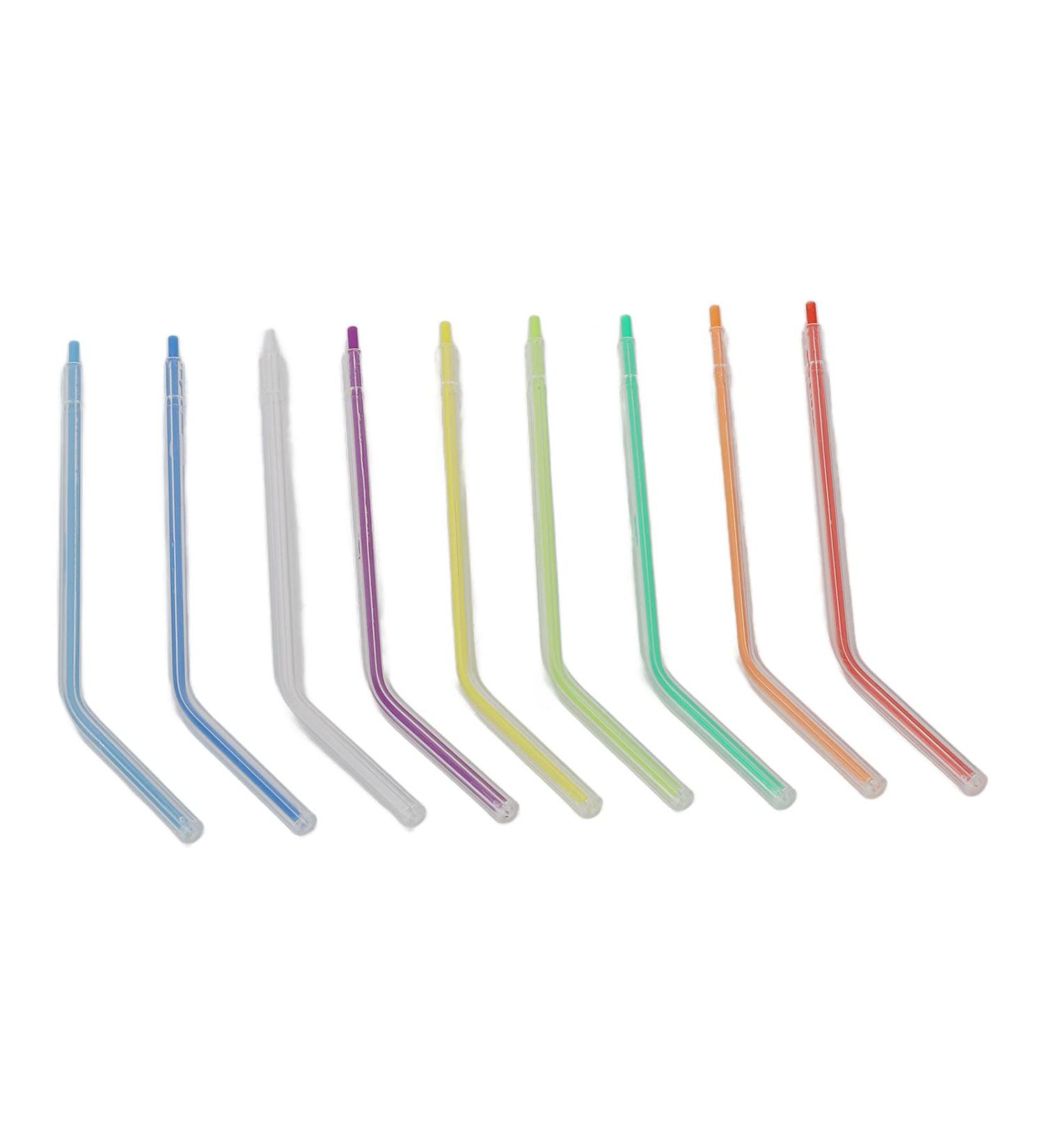 Air Spray Tip - 250 Colorful One-Way Air-Water Syringe Tips for Precise Oral Tooth Cleaning | Smooth 3-Way Nozzle - Buy Online on GoSupps.com