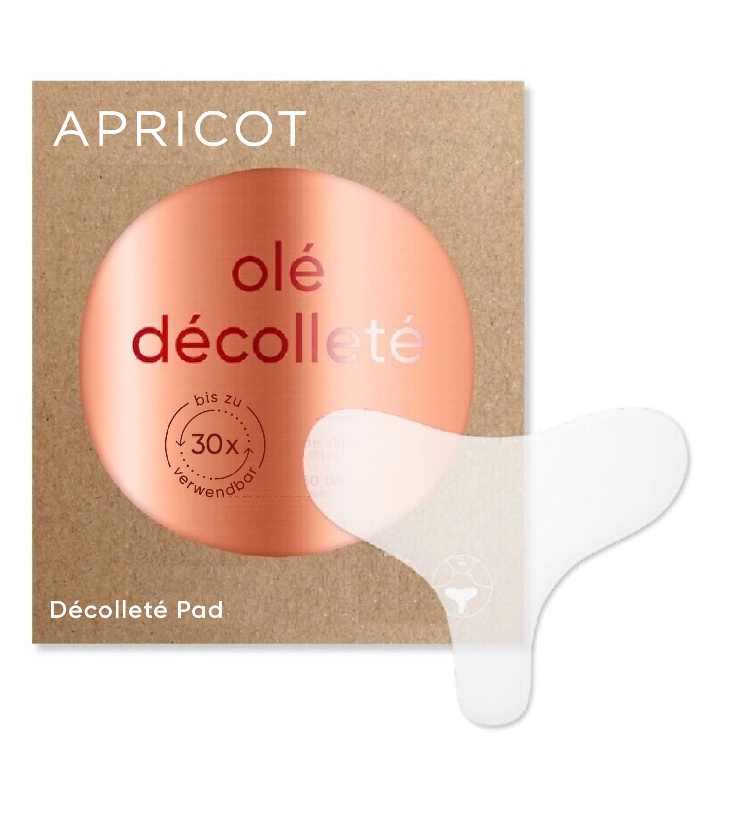 Ol D collet Apricot Beauty Silicone Pads - Anti-Wrinkle & Skin Tightening - Dermatologically Confirmed - Made in Germany - 2 Packs (60 Applications) - Buy Online on GoSupps.com