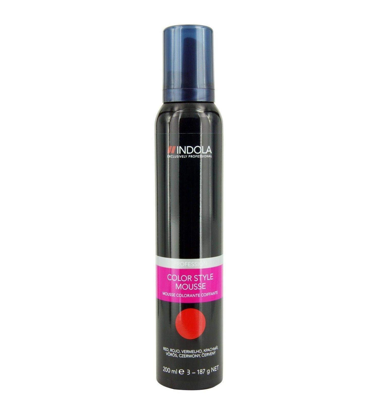 Indola Hair Colour Style Foam 200 ml Red