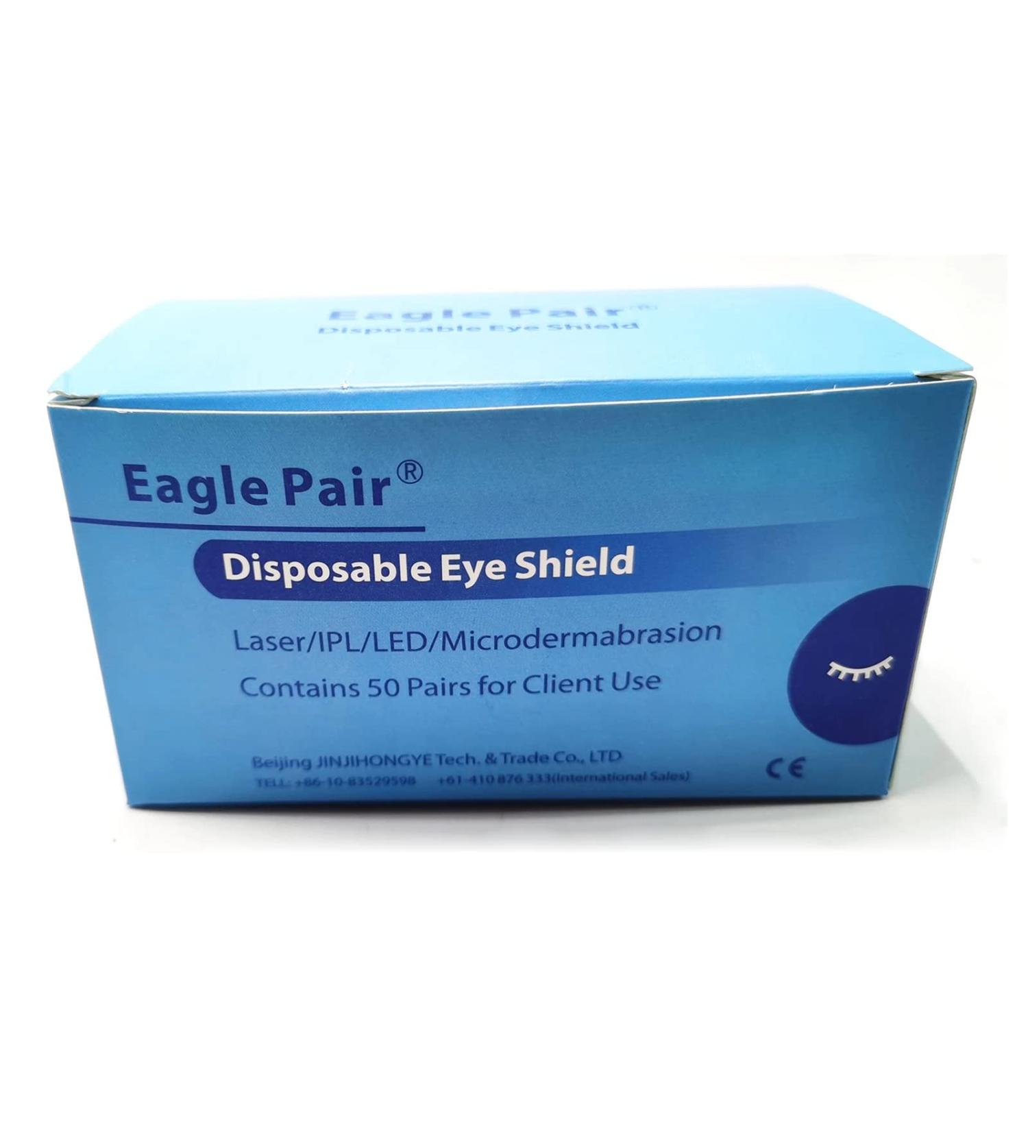 50 Pairs Disposable Eye Patch for IPL Laser LED Beauty Treatments | OD7+ Shield Pads for Eyebrow Clients - Protective Eye Patches - Buy Online on GoSupps.com