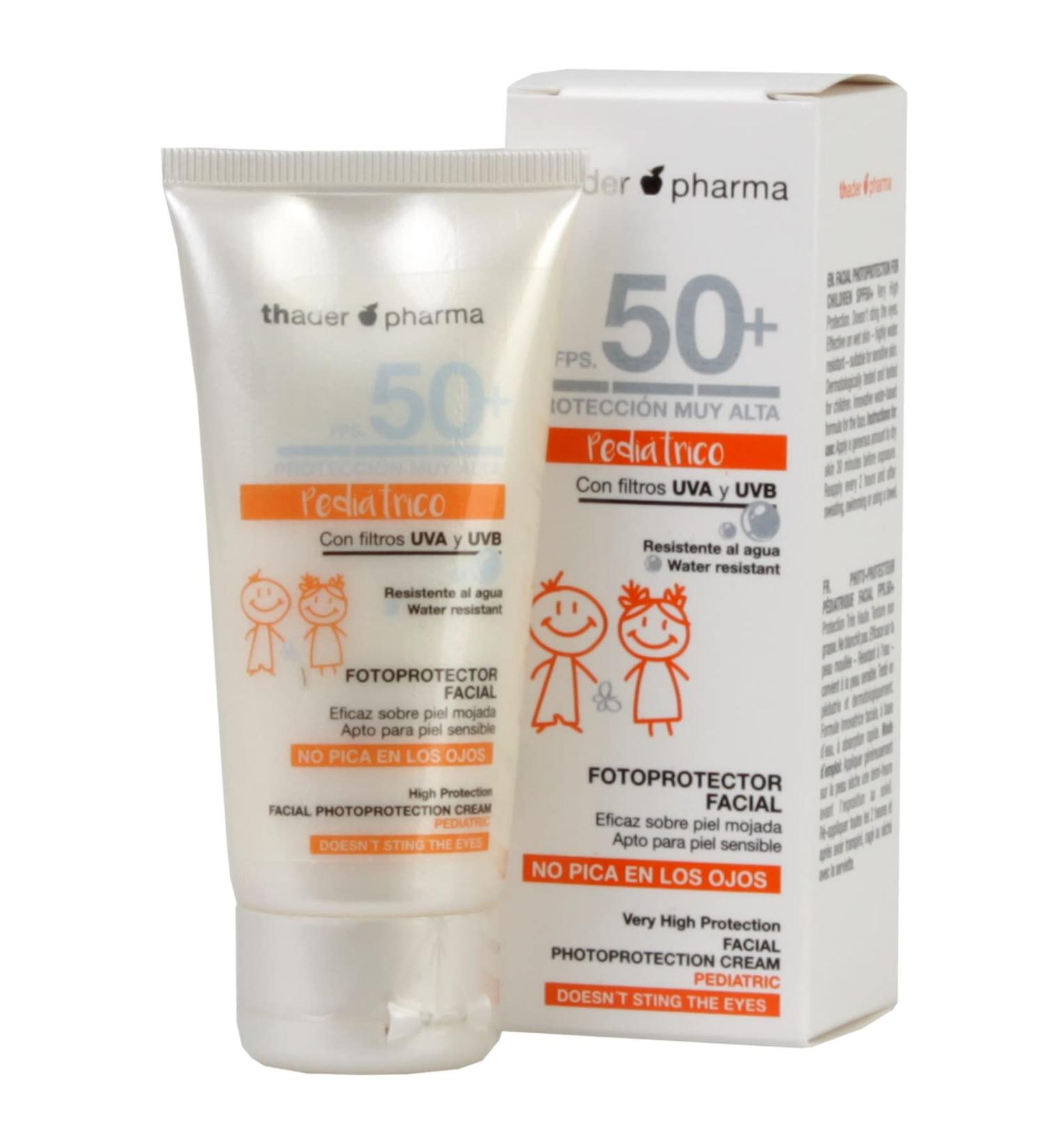 Thader Th Pharma Pediatric Facial Photoprotector Cream SPF 50+ 50 ml - Buy Online on GoSupps.com