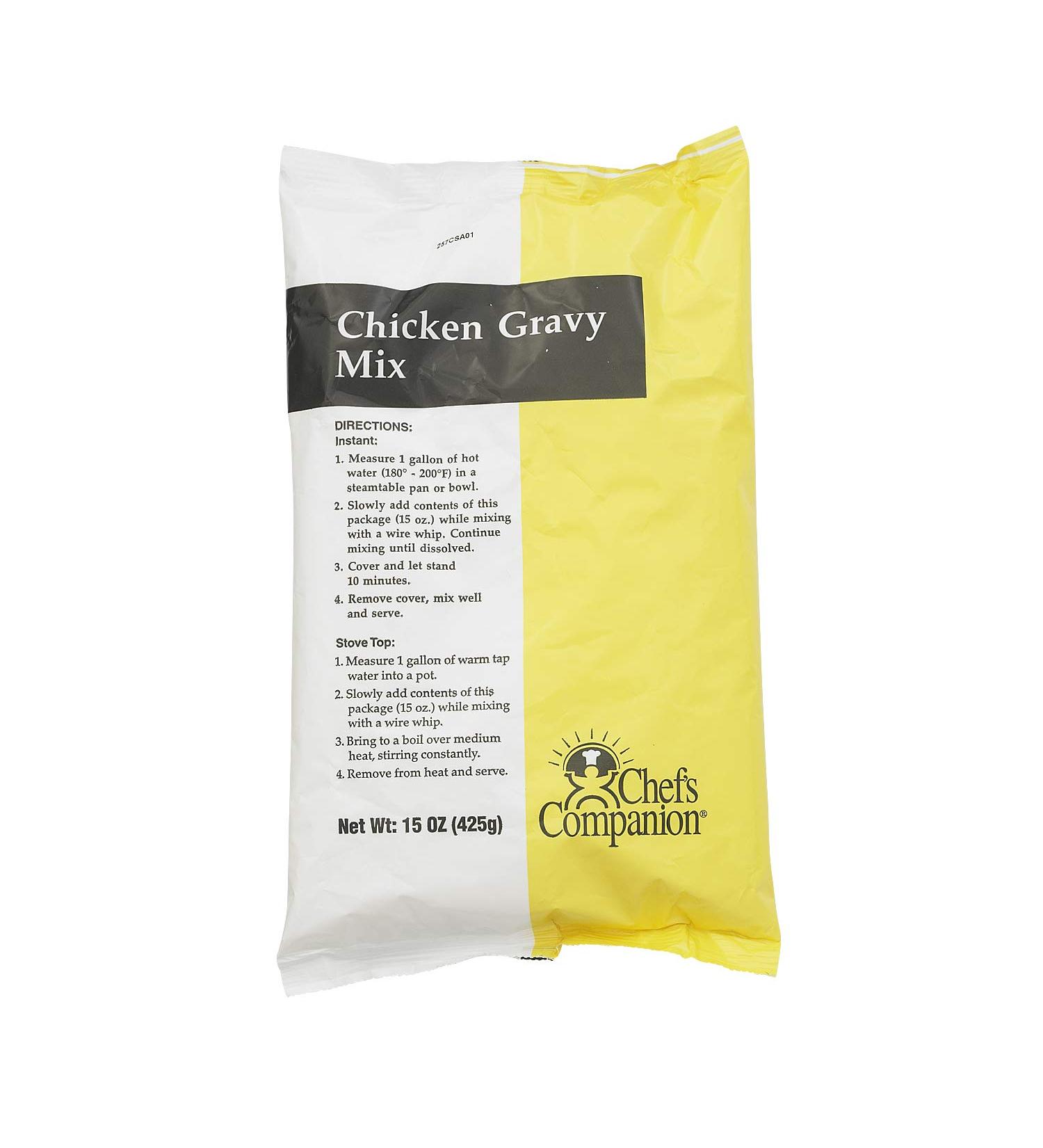 Chef's Companion Mix, Instant Chicken Gravy, 15 Ounce Instant Chicken Gravy 15 Ounce