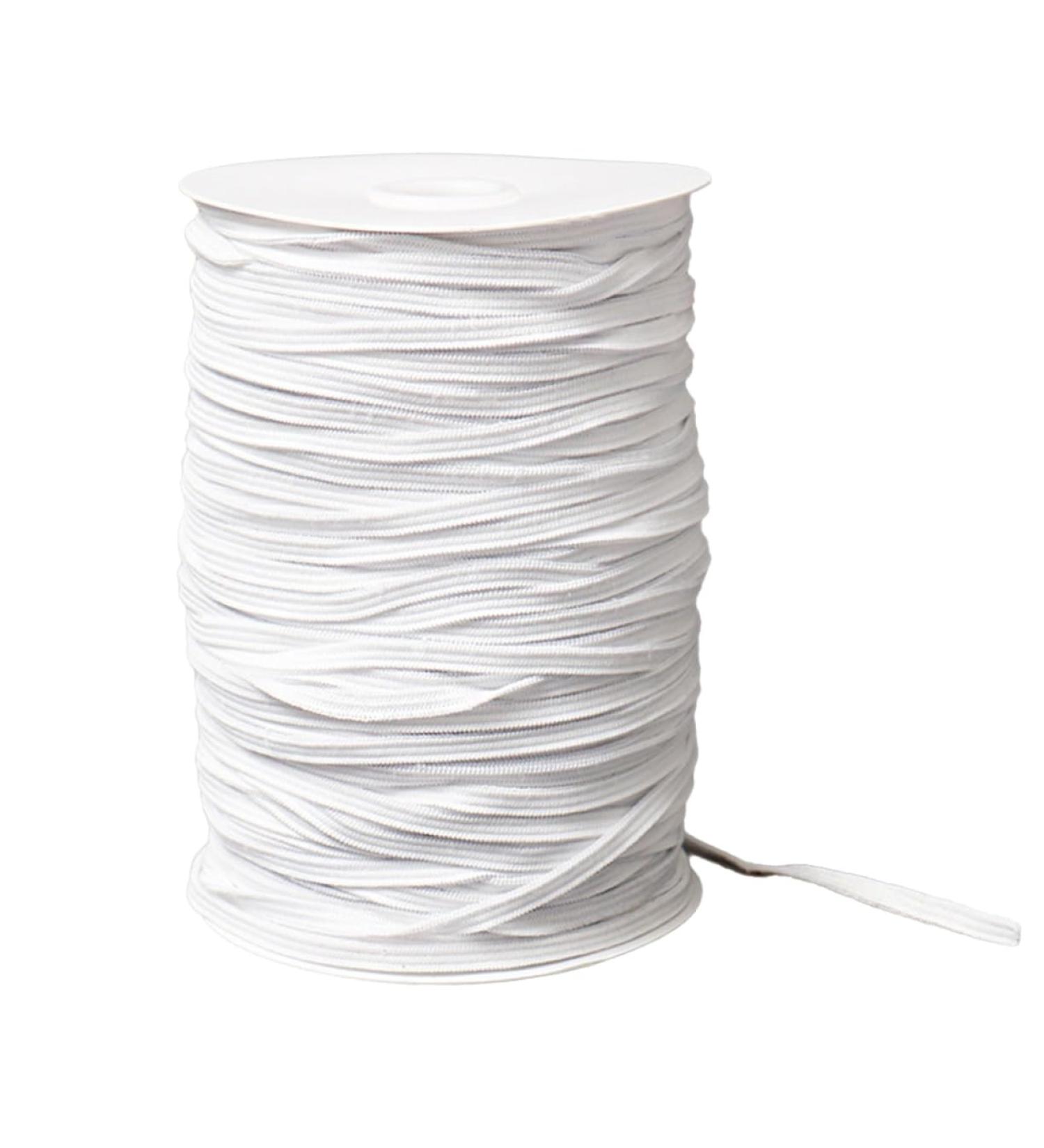 Healvian Mask Replacement Rubber Bands - Elastic Mask Accessories & Ear Hooks for Crafting | 7312x0.3cm - International Shipping Available - Buy Online on GoSupps.com