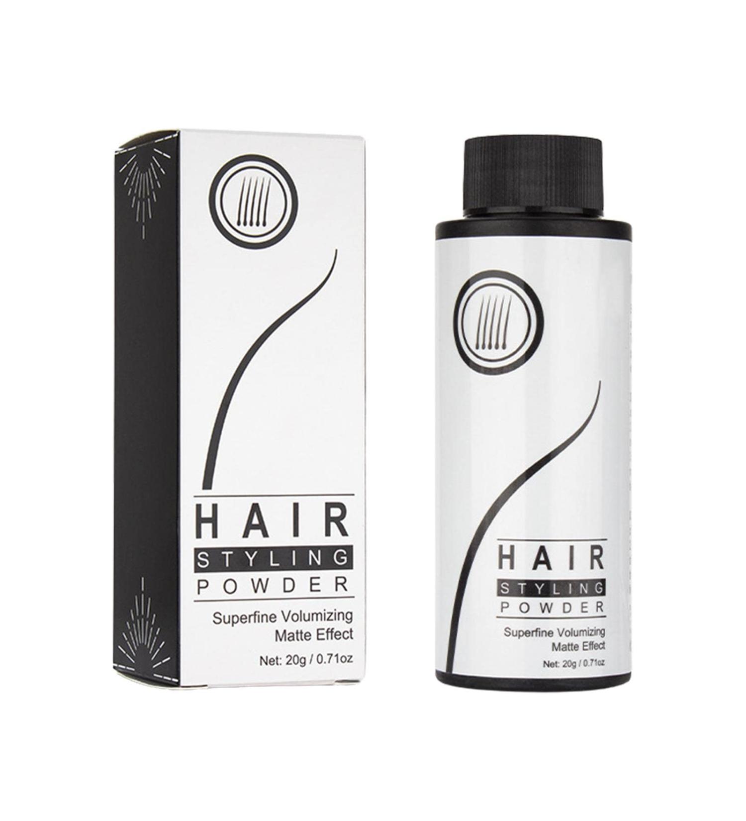 Powder Puff 20g - Hair Volume Powder Easy Application Texture - All Day Hair Styling Treatments for Men Women Girls Easy to Make Hair Dry and Clean (0.7oz) Sillervan - Buy Online on GoSupps.com