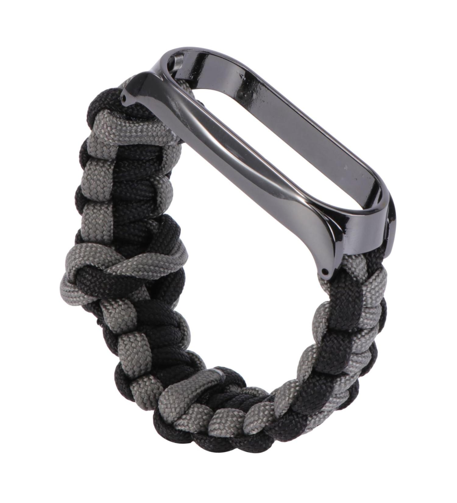 LIFKICH Wristband Vintage Bracelet Braided Bracelets Silicone Watch Band Silicone Bracelets Fashion Watches for Men 5 Watch Bands Silicone Band for Bracelet Case Replace Weaving Man 19X2X0.8CM Black - Buy Online on GoSupps.com