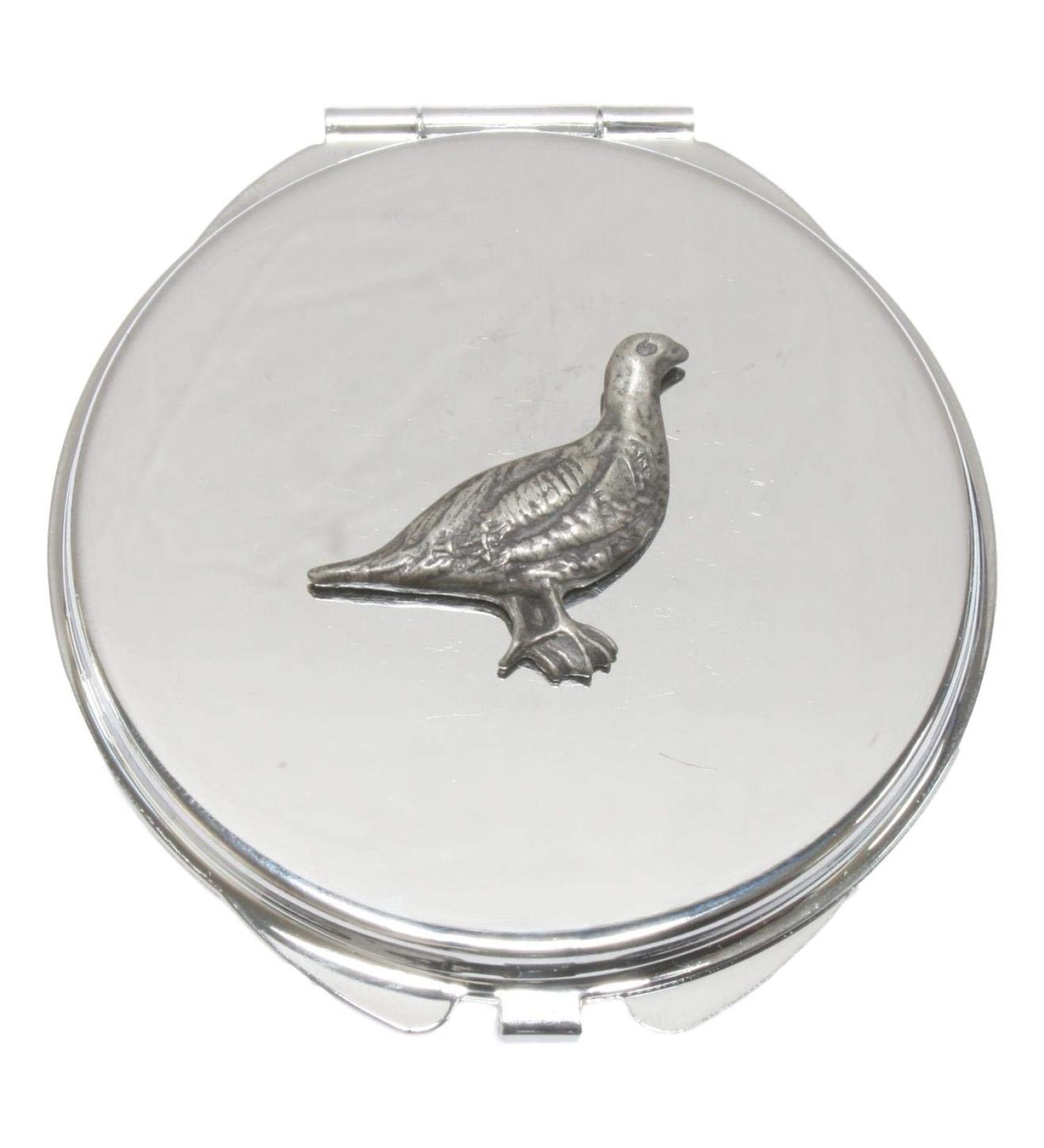 Grouse Sitting Compact Mirror Handbag Gift With Free Engraving 168 - Buy Online on GoSupps.com