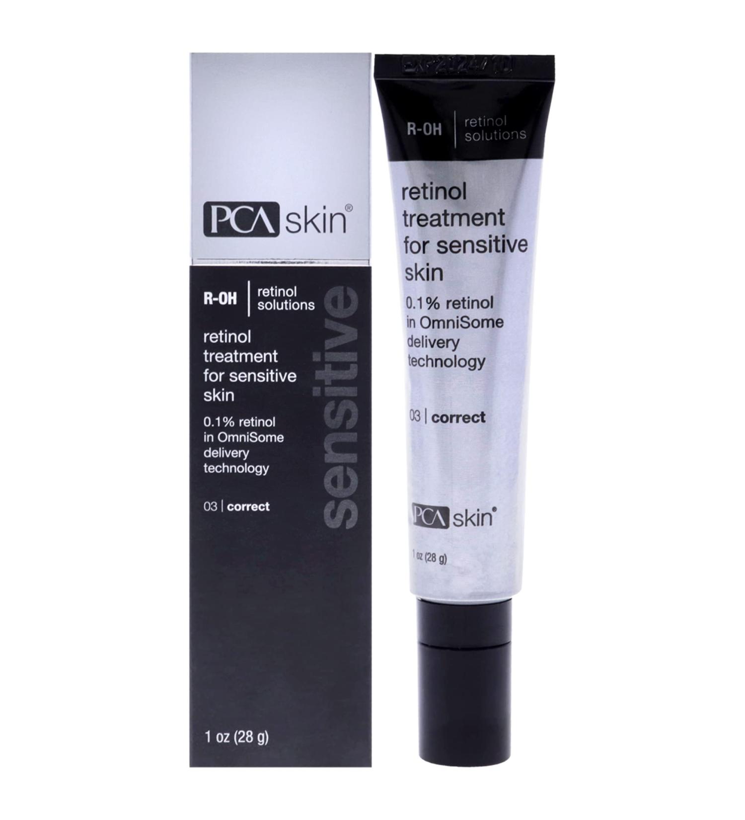 Pca Skin Retinol Treatment for Sensitive Skin - Anti-Aging Serum with Vitamin A & Niacinamide for Redness & Wrinkle Reduction (1 oz) - Buy Online on GoSupps.com