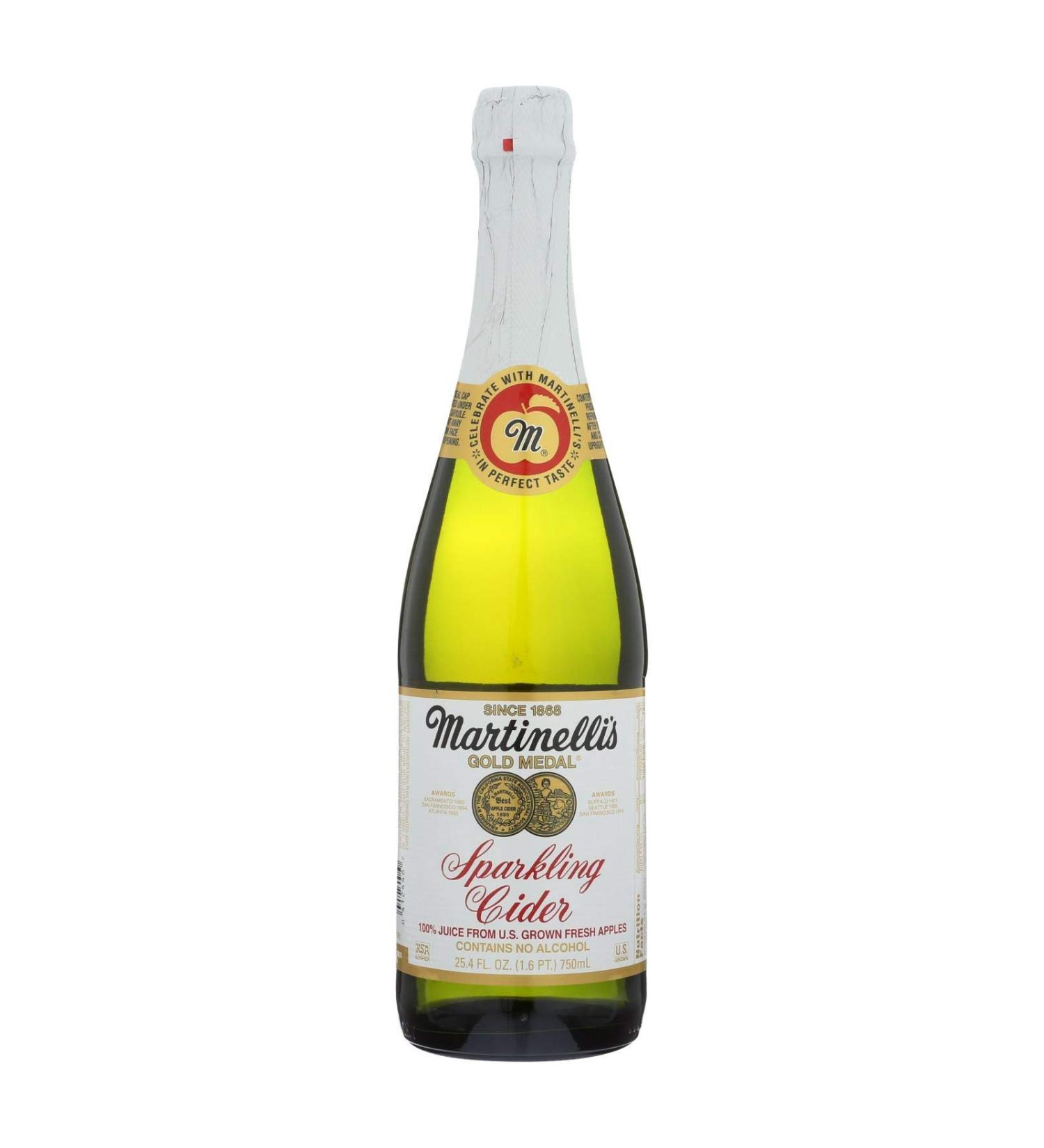 Martinelli's Gold Medal Sparkling Cider (412446) 25.4 oz (Pack of 12)
