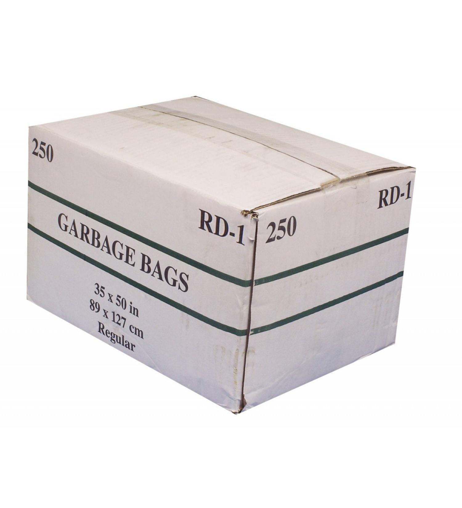 Garbage Bag - Regular - 35 X 50 - Black - BOX/250 Original UPC Code: 066192200413