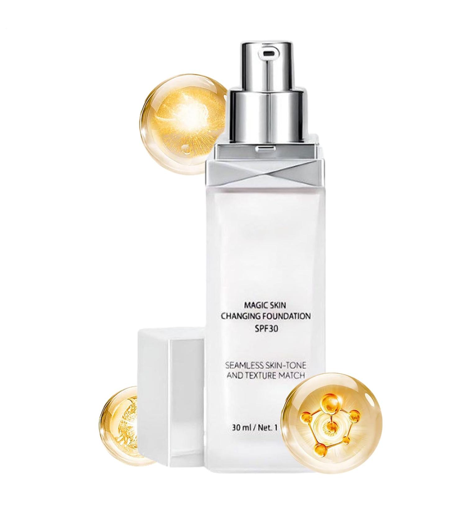 Color-adapting foundation - High-coverage concealer 30ml | Color-correcting foundation - For women girls travel dating and more - Buy Online on GoSupps.com