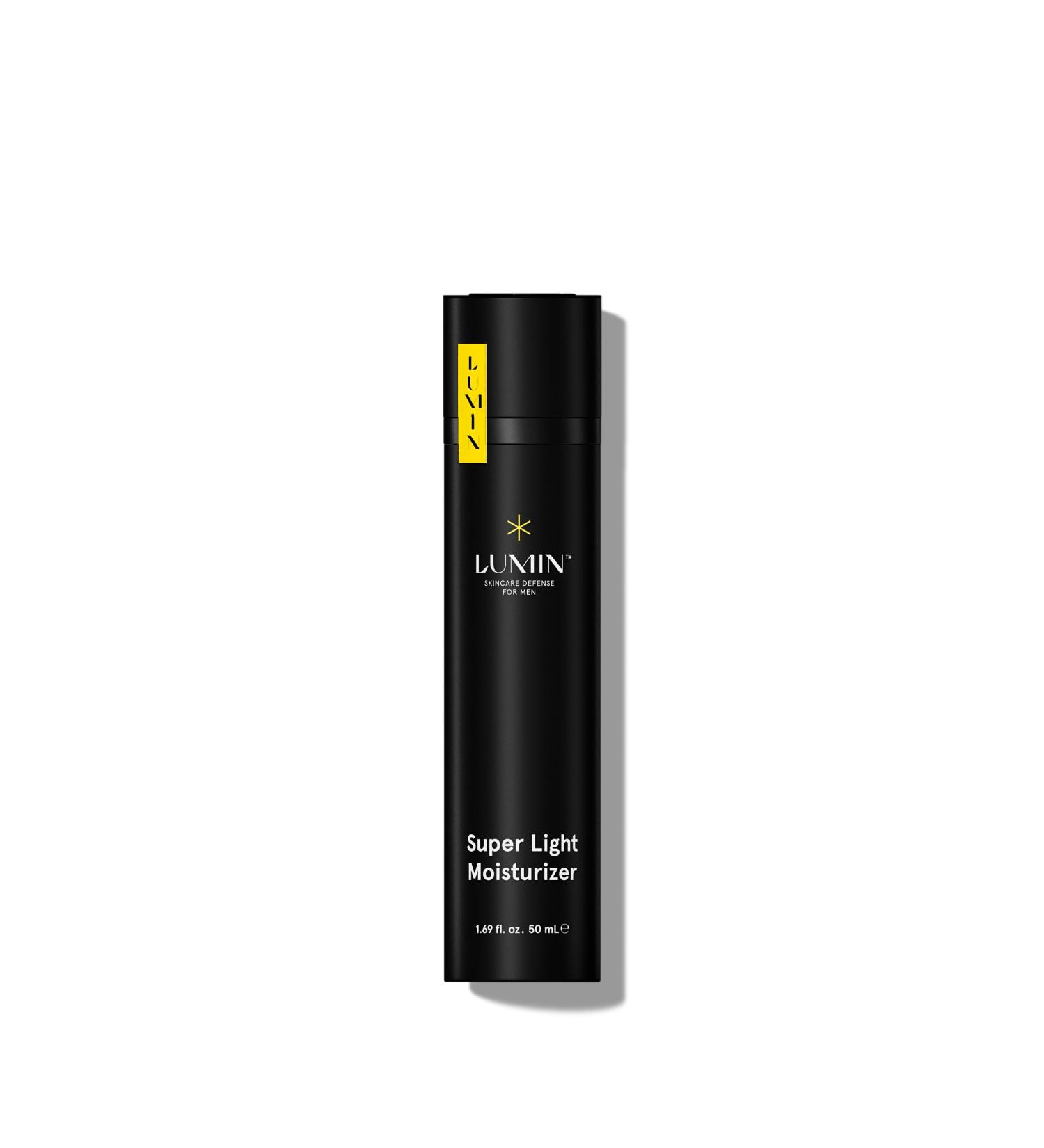 Lumin - Super Light Moisturiser Men - Skin Care for Men Ideal for Control Oily Skin Reduce Appearance of Fine Lines Boost Hydration With Hyaluronic Acid Daily Use 50ml - Buy Online on GoSupps.com