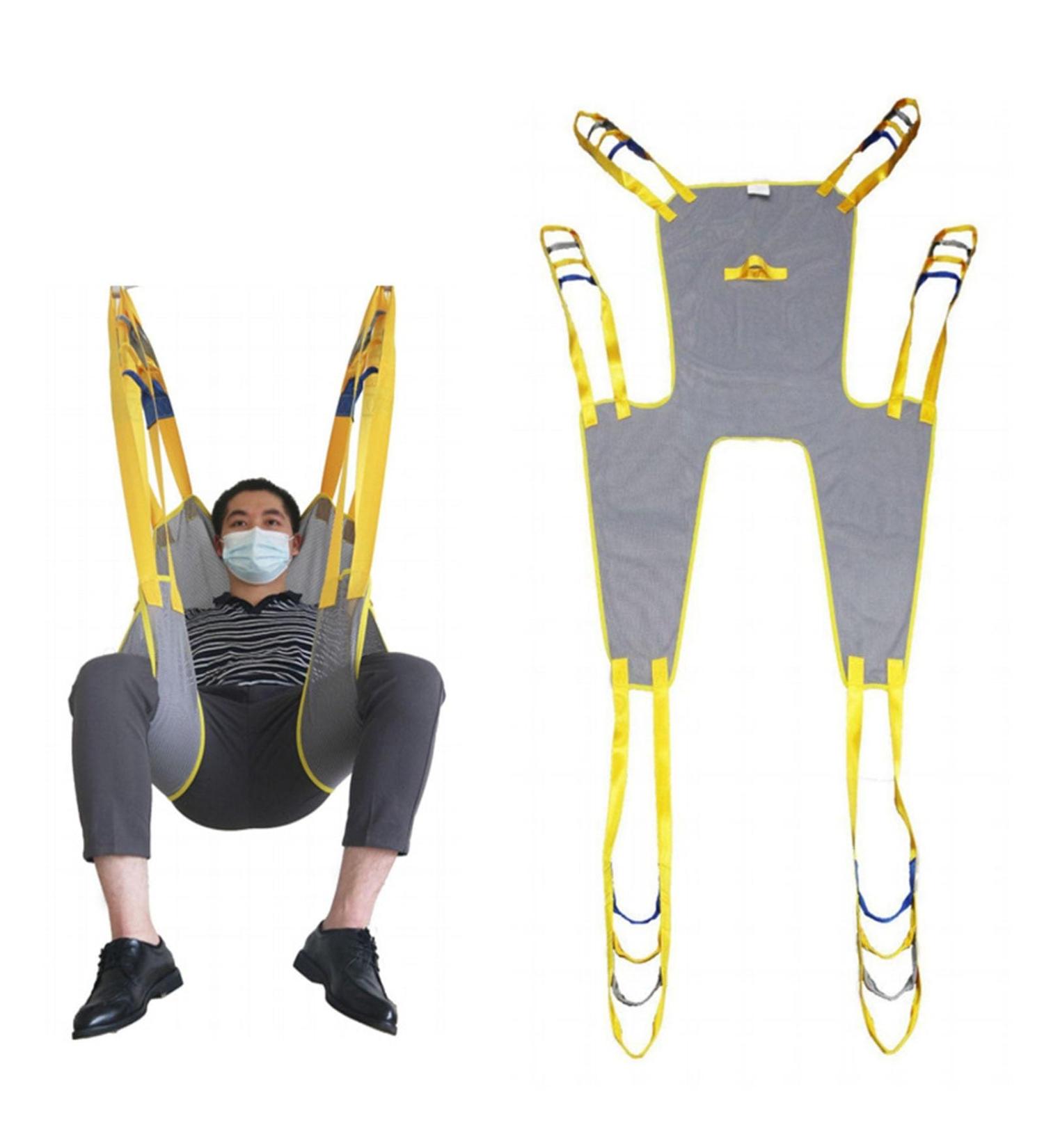 Buy Qwleychn Medical Full-Body Patient Lifting Belt - Reusable Patient-Transfer Strap Divided Leg Belt Large Size | Foster Tool for Safe and Easy Patient Transfers - Buy Online on GoSupps.com