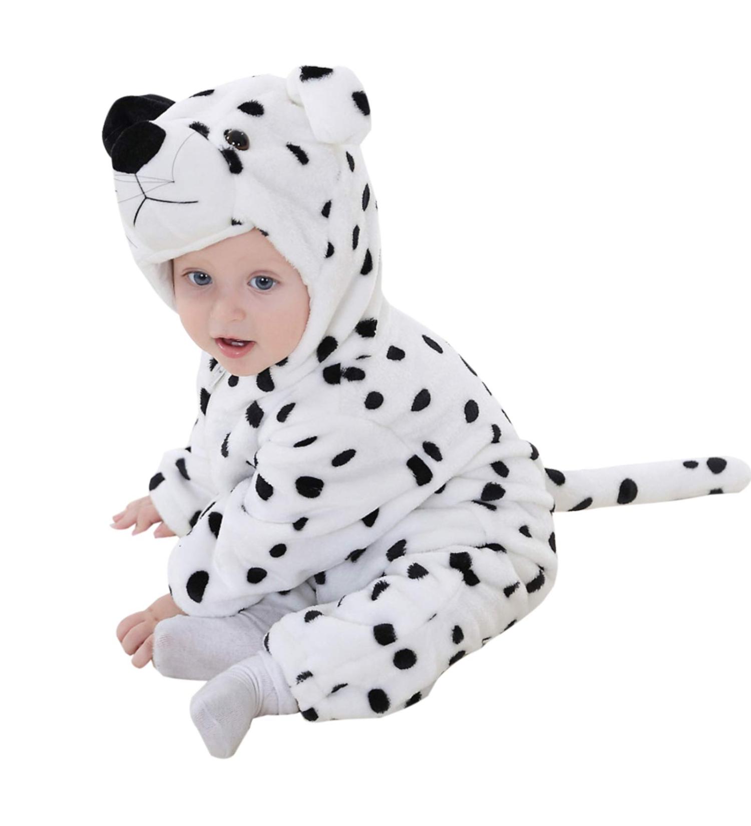 WSLCN Unisex Baby Hooded Cartoon Pyjamas Sleepsuit 18-24 Months - Buy Online on GoSupps.com