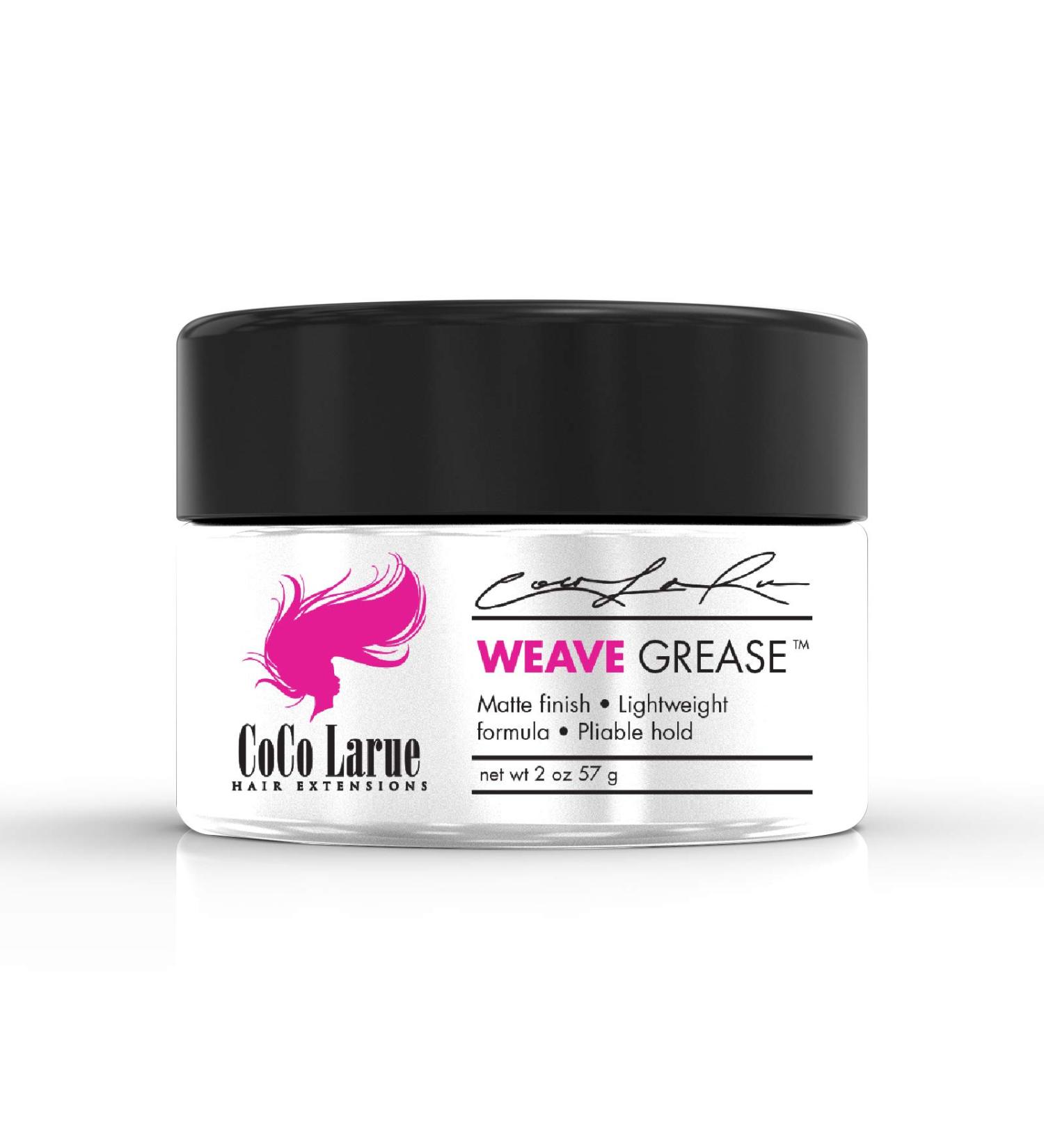 CoCo La Rue Weave Grease - Moisture and Nourish Your Hair- No Greasy Feel-Lightweight Formula Hair Styling Products 2 oz- Stronger and Younger- Looking Hair Weave Grease-W (1-Pack) - Buy Online on GoSupps.com
