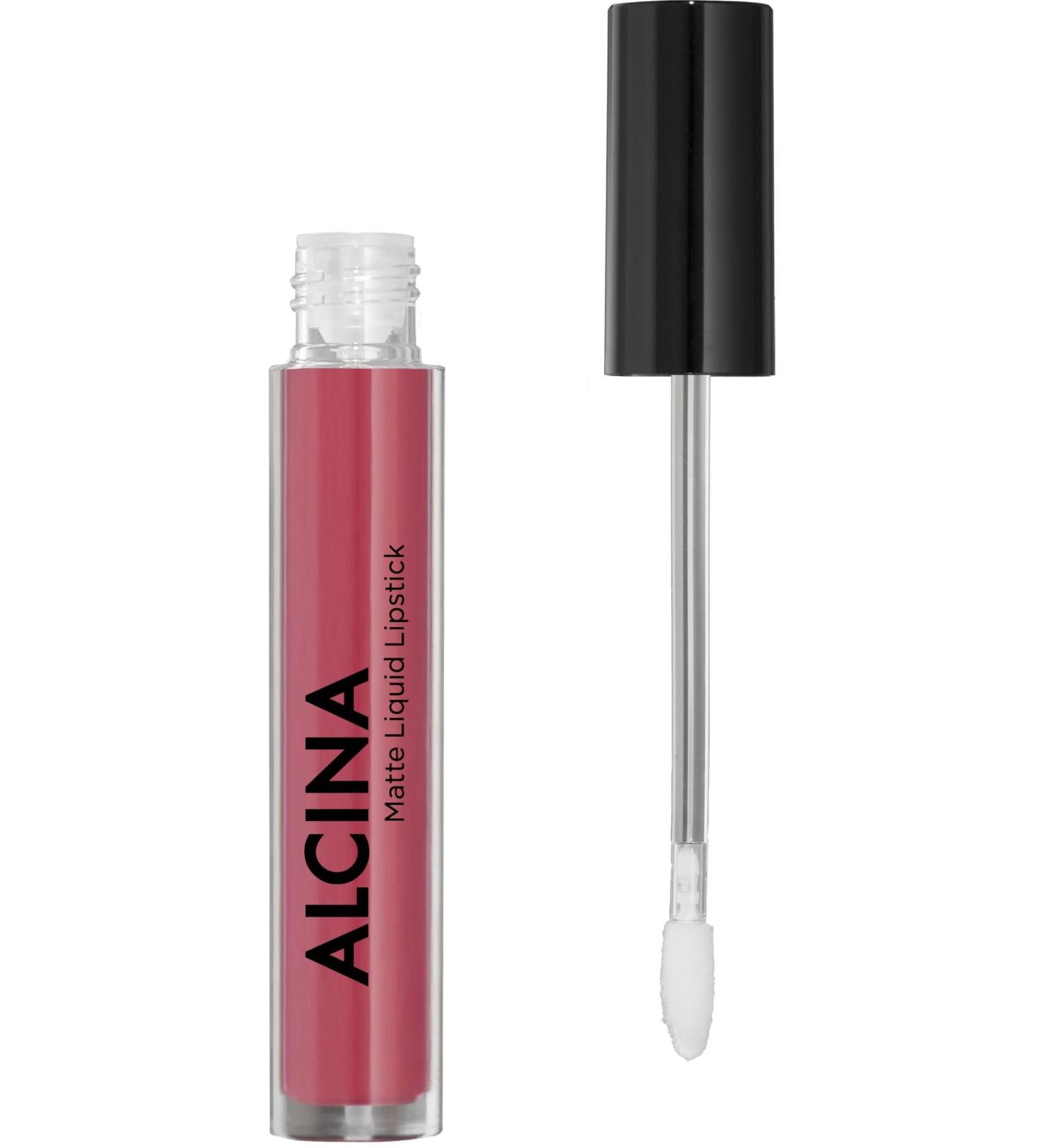 ALCINA Rouge l vres liquide mat raisin rouge 1 pi ce Gloss l vres mat avec maintien illimit et opacit intense texture cr me l g re comme une plume ne se d colore pas r sistant aux baisers - Buy Online on GoSupps.com