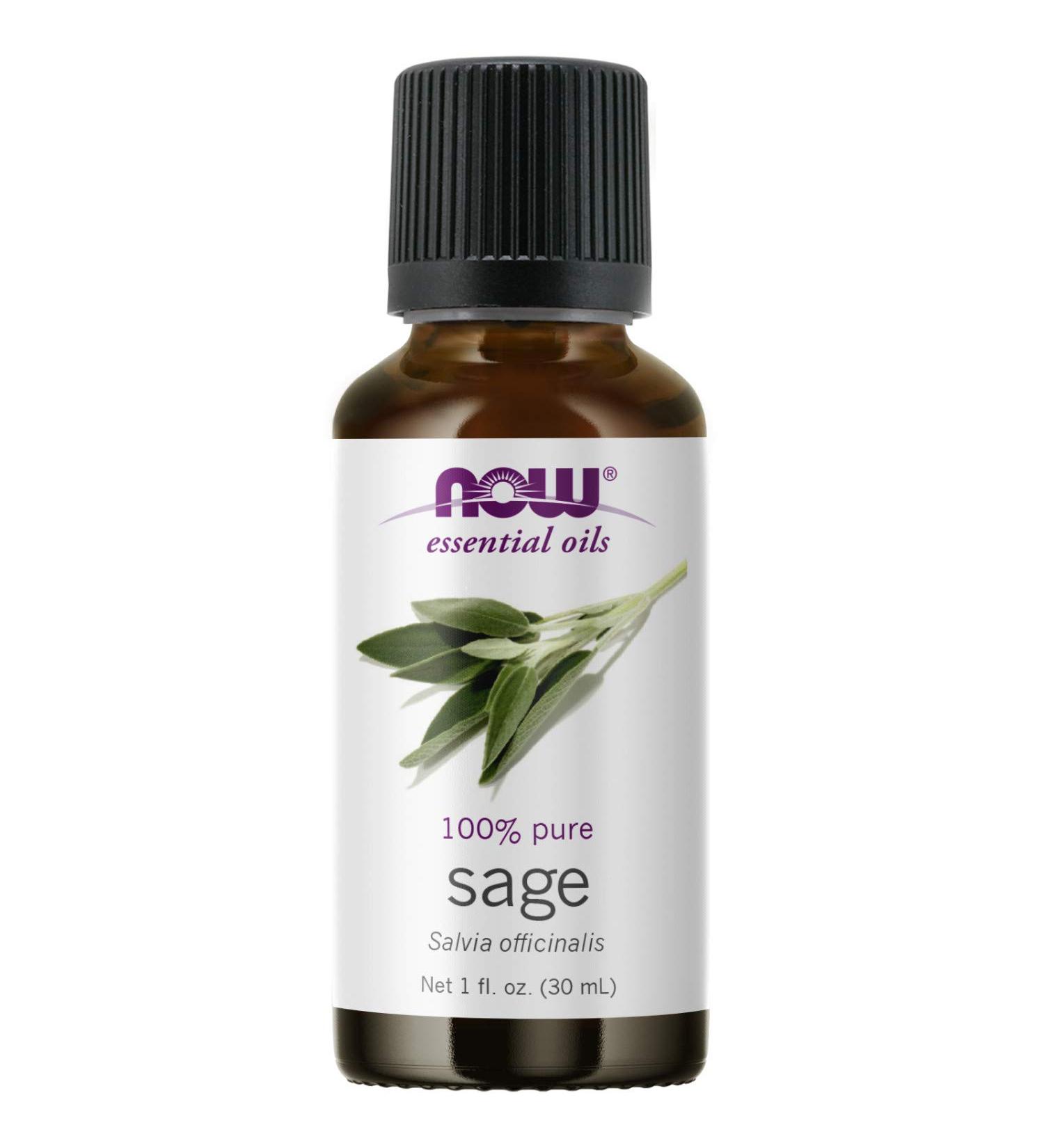 Shop Now Foods Sage Essential Oil 1 fl oz - Aromatherapy & Wellness - Buy Online on GoSupps.com
