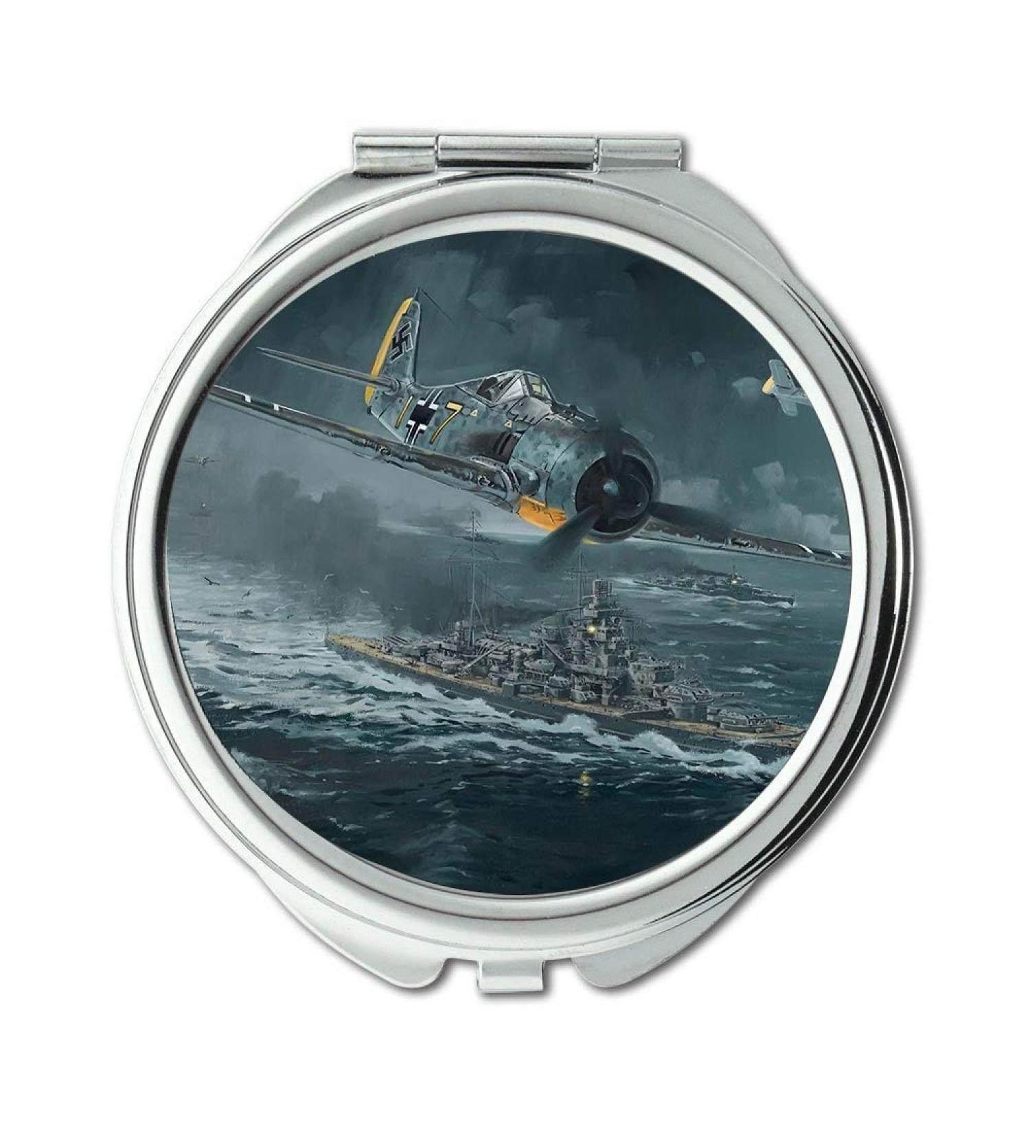 YENDOSTEEN World war aircraft Mirror makeup mirror fighter girl names pocket mirror portable mirror - Buy Online on GoSupps.com