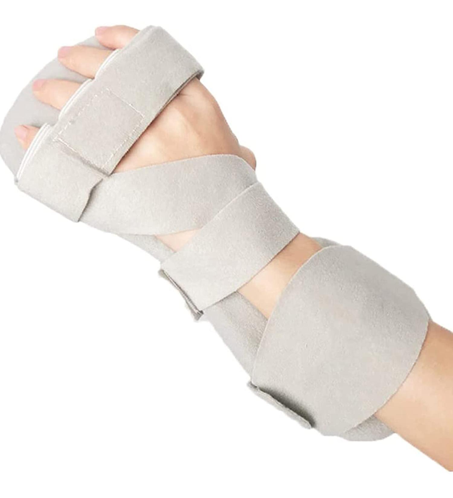 Stroke Hand Splint Hand Pain Tendonitis Sprain Fracture Arthritis Dislocation Night Wrist Splint Bracket Fracture Fixation Bracket Left hand + right hand - Buy Online on GoSupps.com