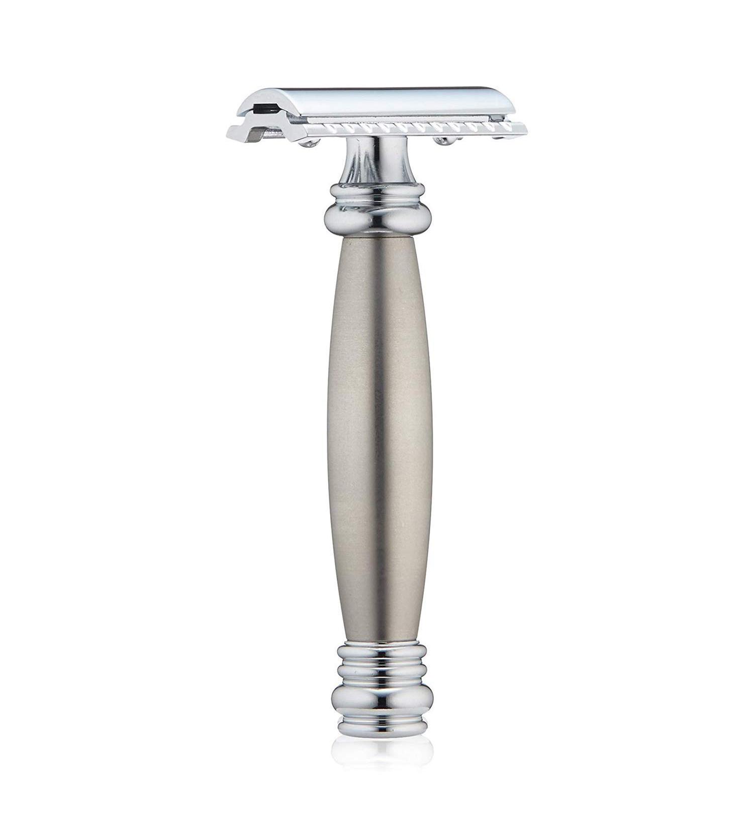 Merkur 43.002 Adjustable Heavy Razor - Chrome Stainless Steel | Premium Shaving for Men | International Shipping Available - Buy Online on GoSupps.com