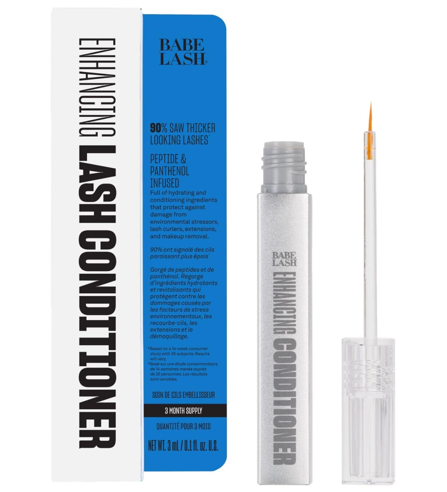 Babe Original Babe Lash Enhancing Conditioner - Conditioning Serum for Eyelashes with Peptides and Biotin Companion to Essential Lash Serum 1mL - 3mL - Buy Online on GoSupps.com