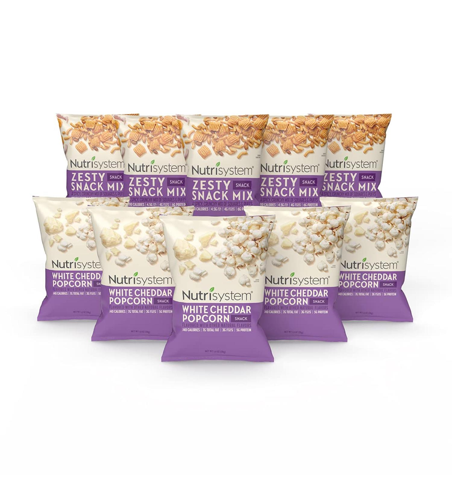 Nutrisystem Movie Night Snack Pack - 10 ct: Delicious and Convenient Snack Options - Buy Online on GoSupps.com