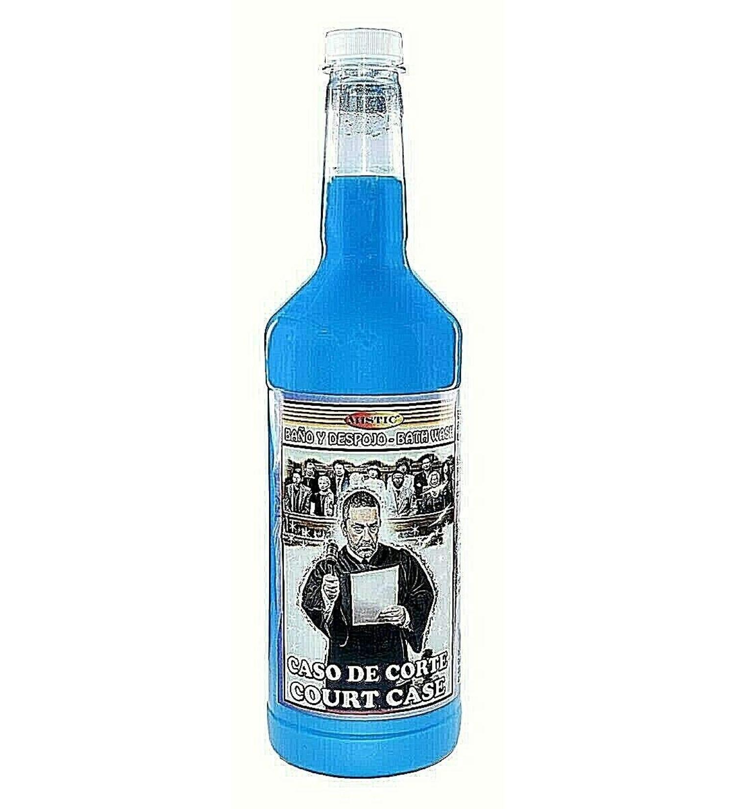 1 Bottle Extra Large Court CASE CASOS DE Corte Bath WASH BANO Y DESPOJO 32OZ Spiritual Magick Wicca 32 Ounces