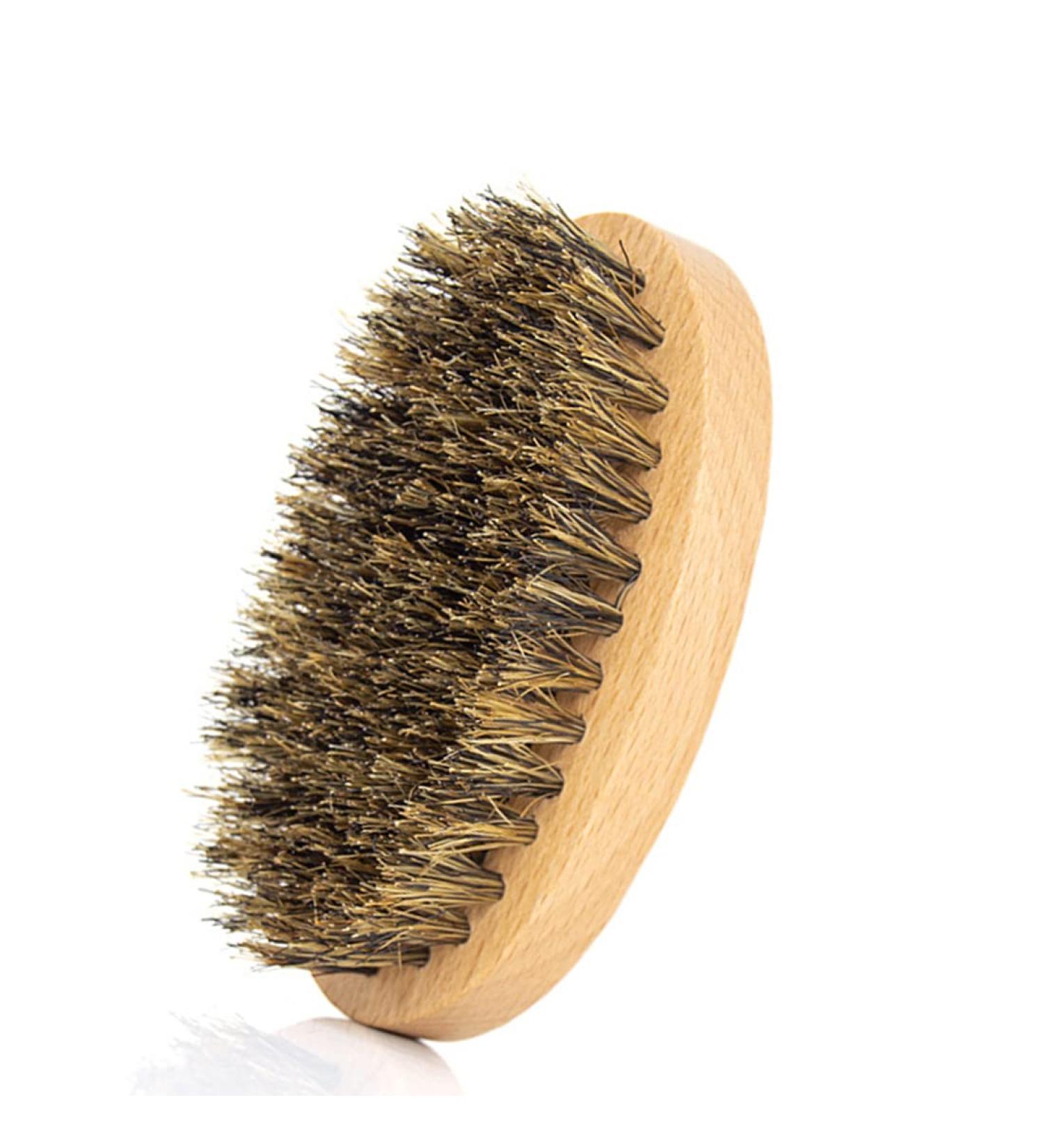 Buy BART B rste Beard Brush for Men - Wild Boar Bristles | Ultimate Beard Care Tool | Portable & Stylish - Buy Online on GoSupps.com