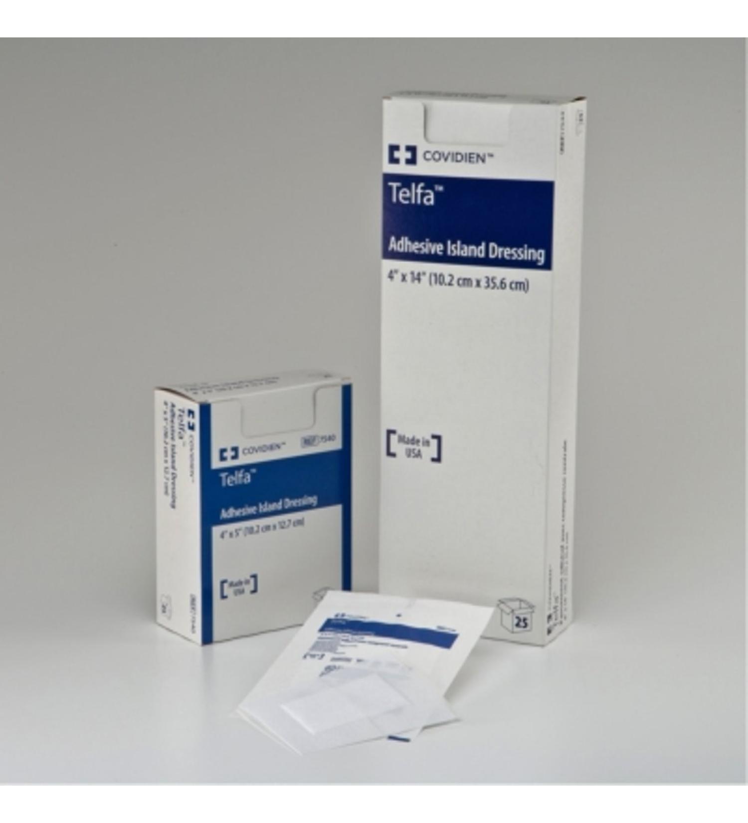 Telfa Ouchless Non-Adherent Dressings - Sterile - 2X3 - Box of 100 - Model 1961 2x3 Inch