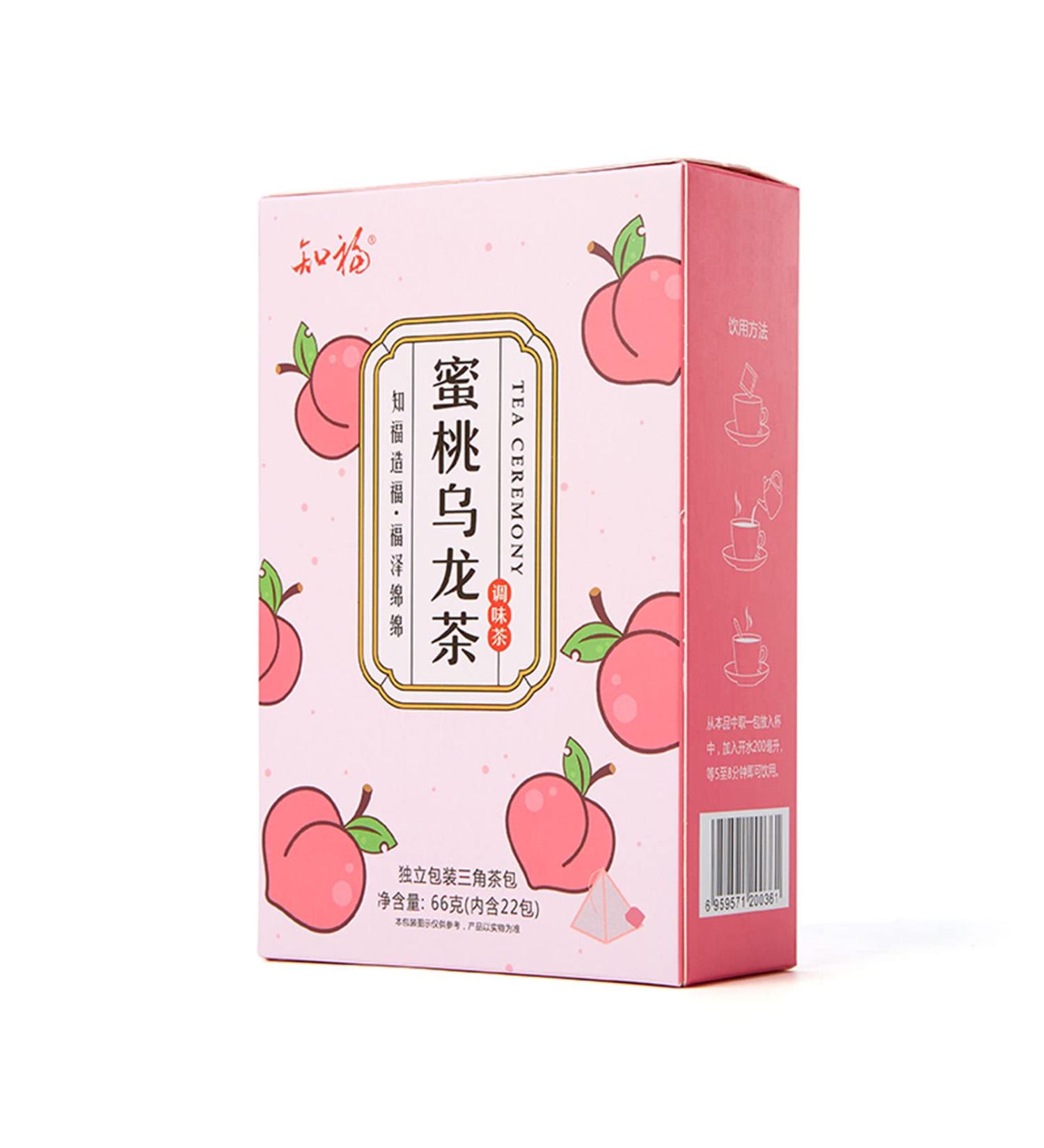 Socobeta 66g 22 Sticks of Peach Oolong Tea Individually Packaged Fruit Tea Bags Leisure Time Drinking 66g for Tea Tasting and Gift Giving - Buy Online on GoSupps.com