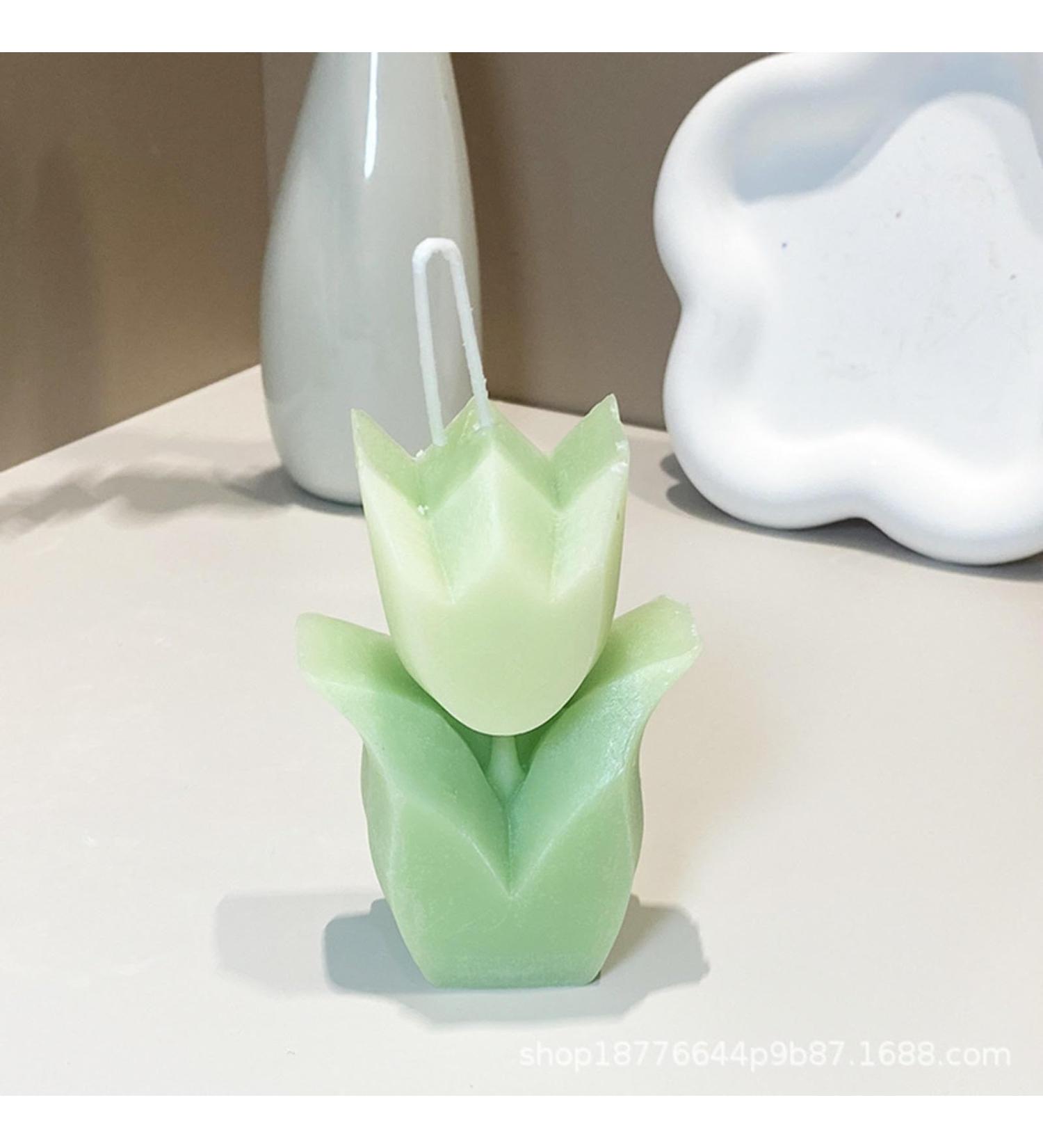 Tulip Flower Aromatherapy Candle | Perfect for Valentine's Day Weddings & Birthday Decorations - Buy Online on GoSupps.com