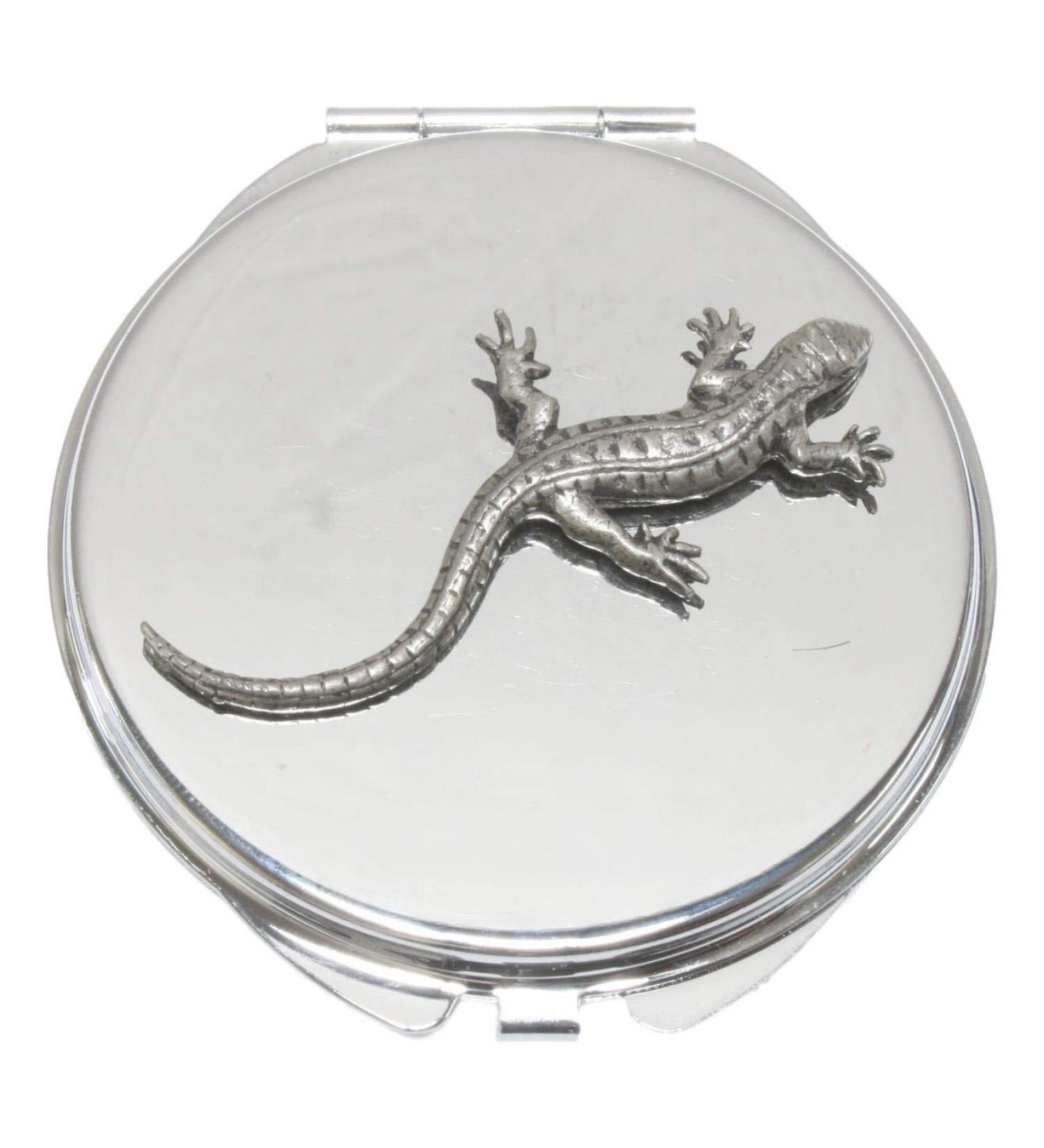 Lizard Compact Mirror Handbag Gift With Free Engraving 223 - Buy Online on GoSupps.com