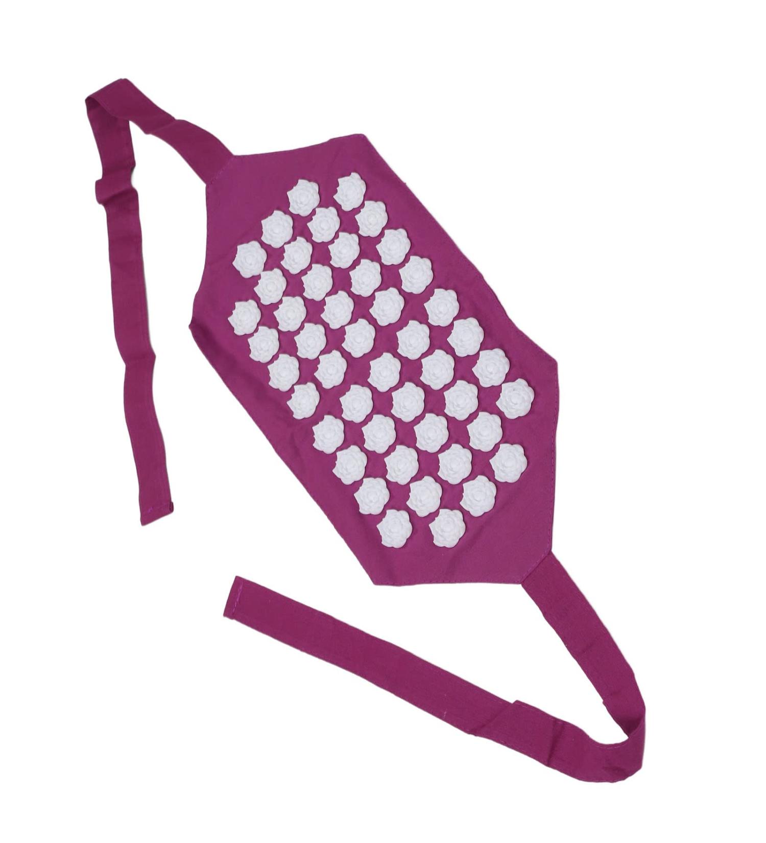 Acupressure Massage Belt for Stress Relief & Pain Reduction | Acupuncture Back Belt & Base Mat for Adults - Buy Online on GoSupps.com