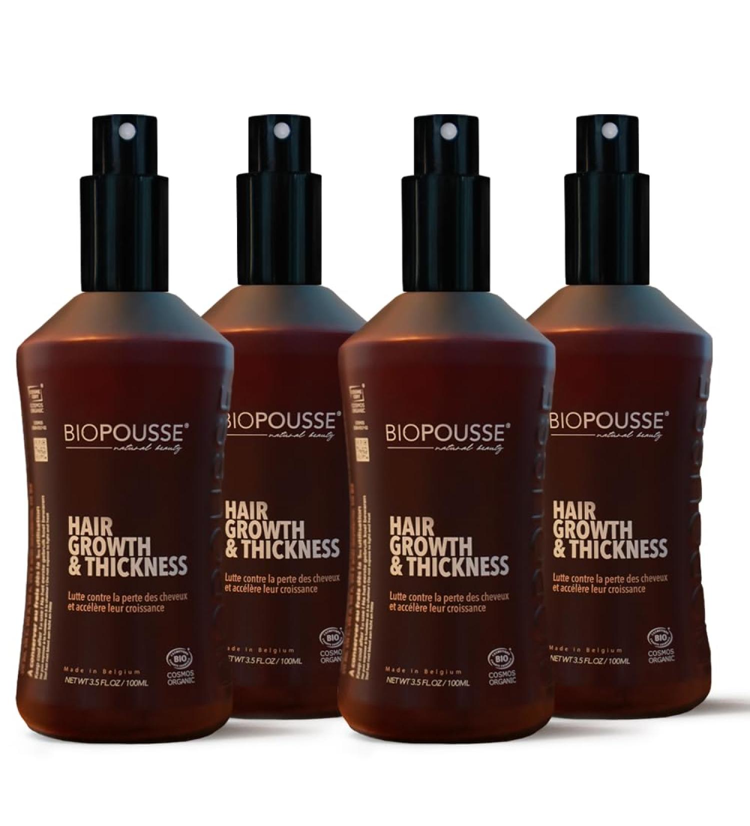 Biopousse Hair Growth & Thickness Lotion 100ml (Set of 4 100ml bottles)