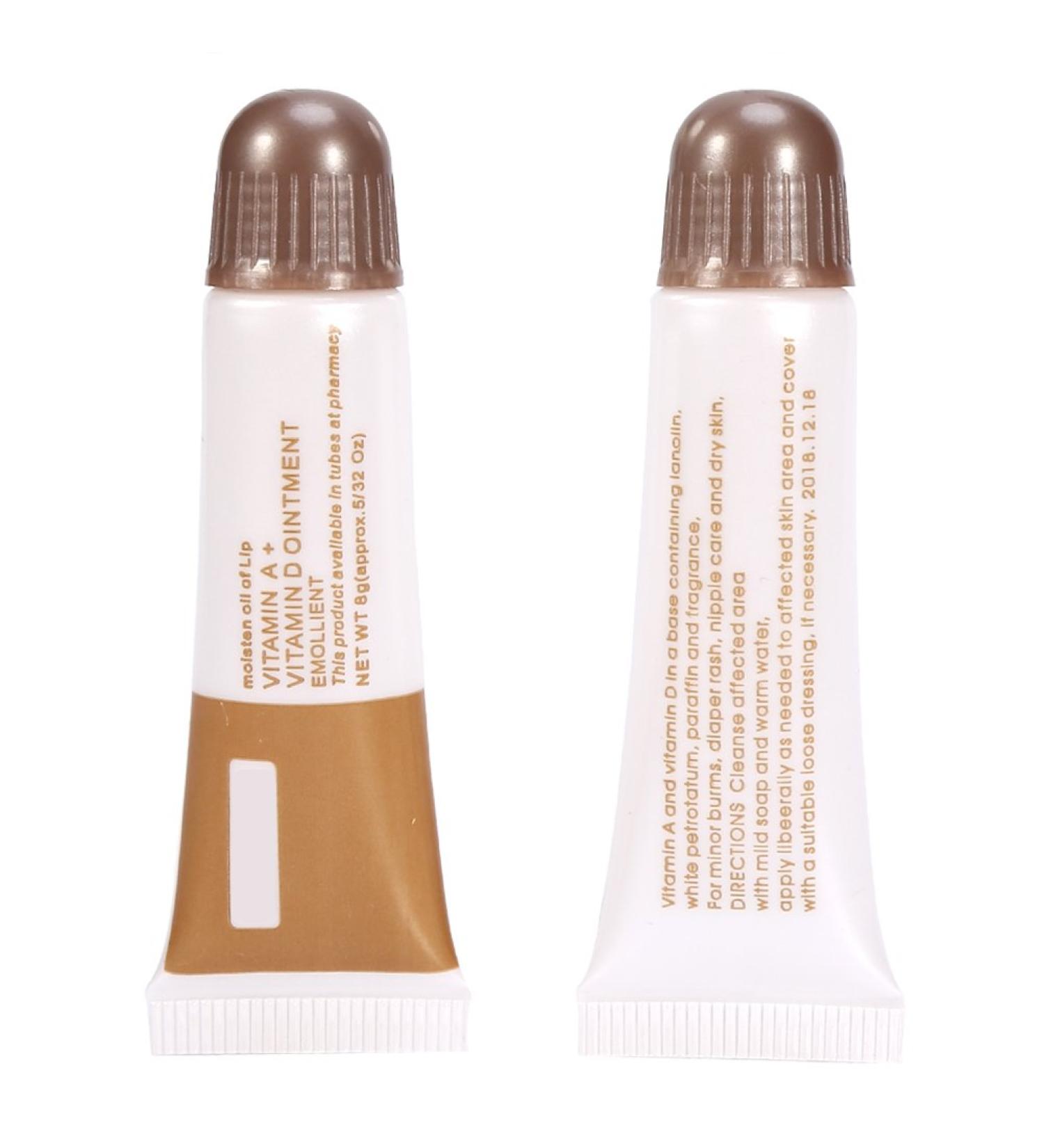  Tbest 10pcs Set Permanent Makeup Tattoo Repair Aftercare Recovery Vitamin A & D Ointment Cream Gel A D Lip Ointment Permanent Makeup After Care A&D Ointment - Buy Online on GoSupps.com