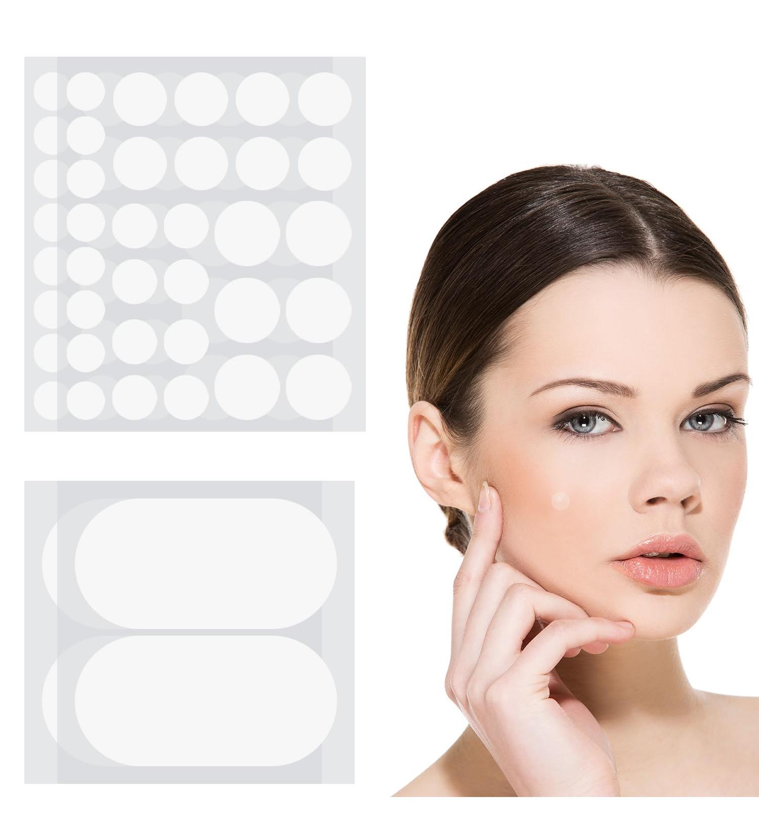 Dohia Pimple Patches - Hydrocolloid Acne Absorbing Cover for Face & Body | Invisible Tea Tree & Calendula Oil | 80 Patches - Buy Online on GoSupps.com