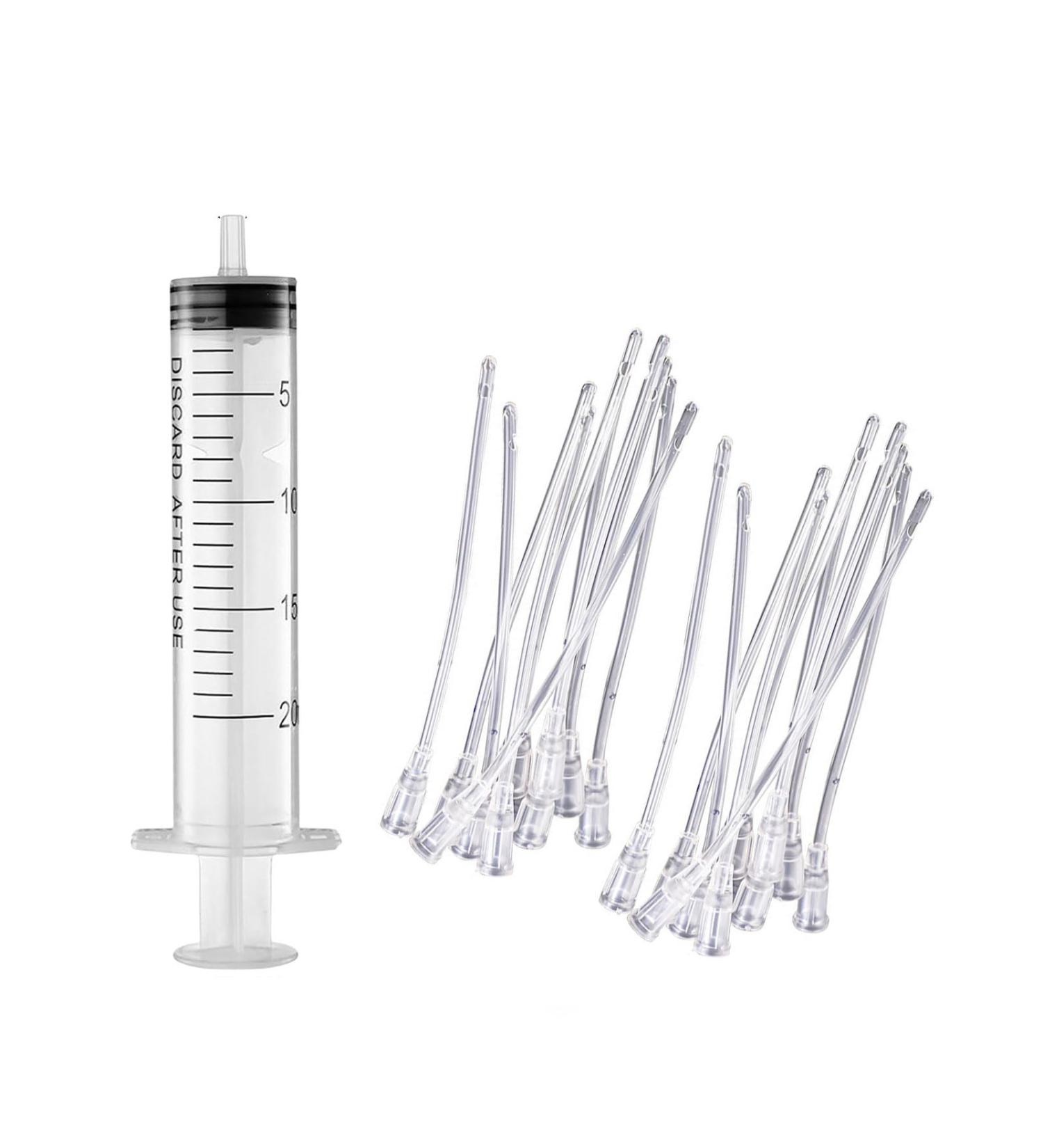 Buy Baby Bird Feeding Syringe - 1 Piece Dispenser with 20 Sterile Hoses for Small Animals Kittens & Puppies - Ideal for Scientific & Industrial Labs - Buy Online on GoSupps.com