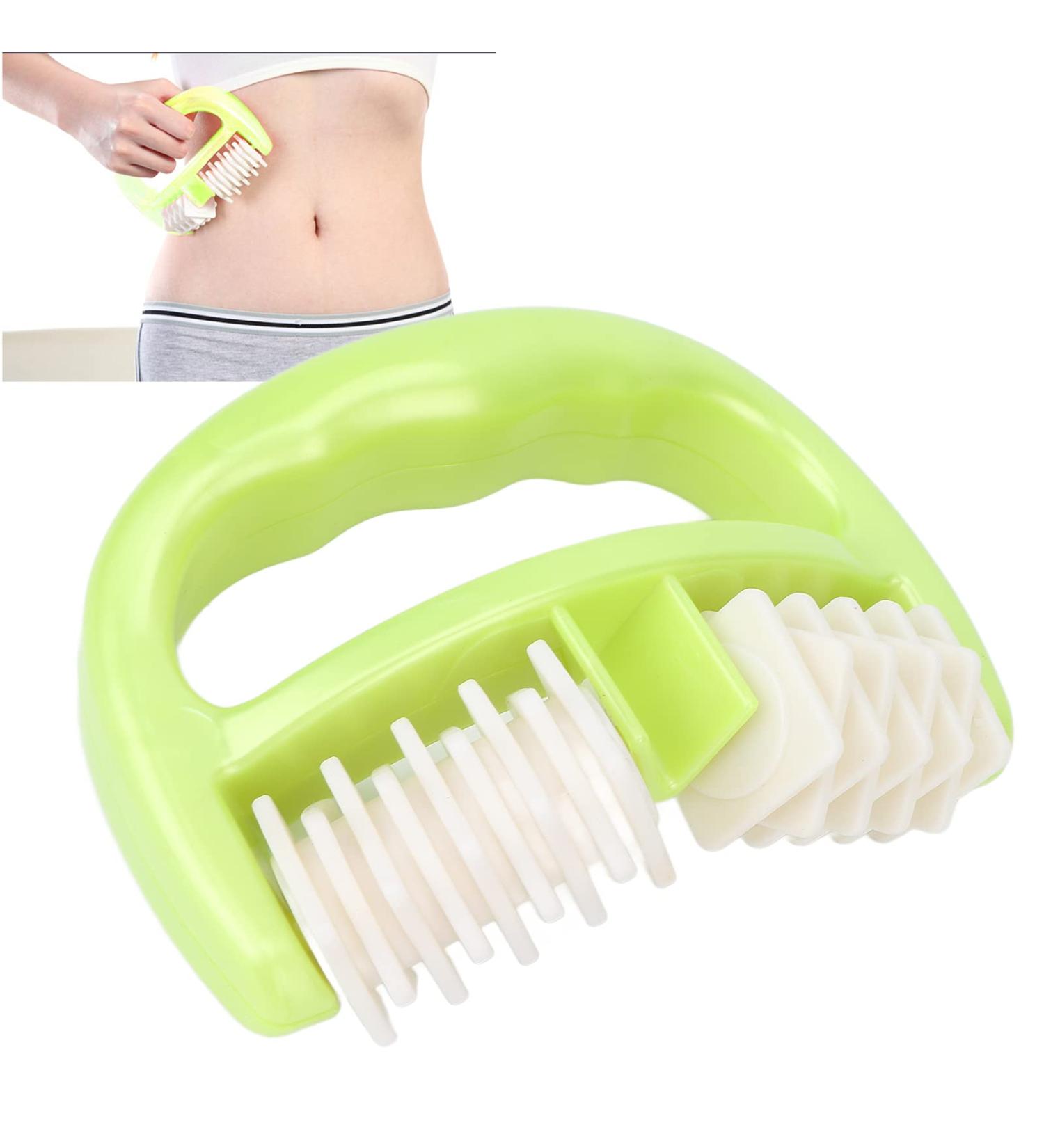 Anti-Cellulite Hand Massage Roller - Pain Relief Tool for Men & Women | Meridian Massage Device for Body Neck Legs & Waist - Buy Online on GoSupps.com