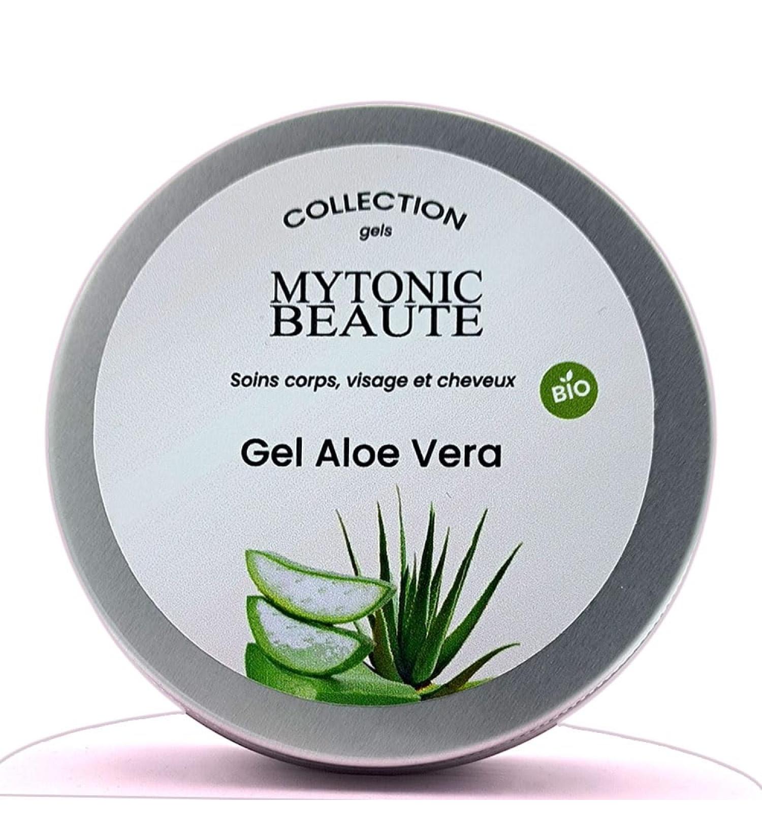  MYTONIC BEAUTE Organic and Pure Aloe Vera Gel 99.5% - Natural Moisturizer for Face Body and Hair - Calming After Shave Natural After Sun Hair Care Hair Plating | MYTONIC BEAUTE - Buy Online on GoSupps.com