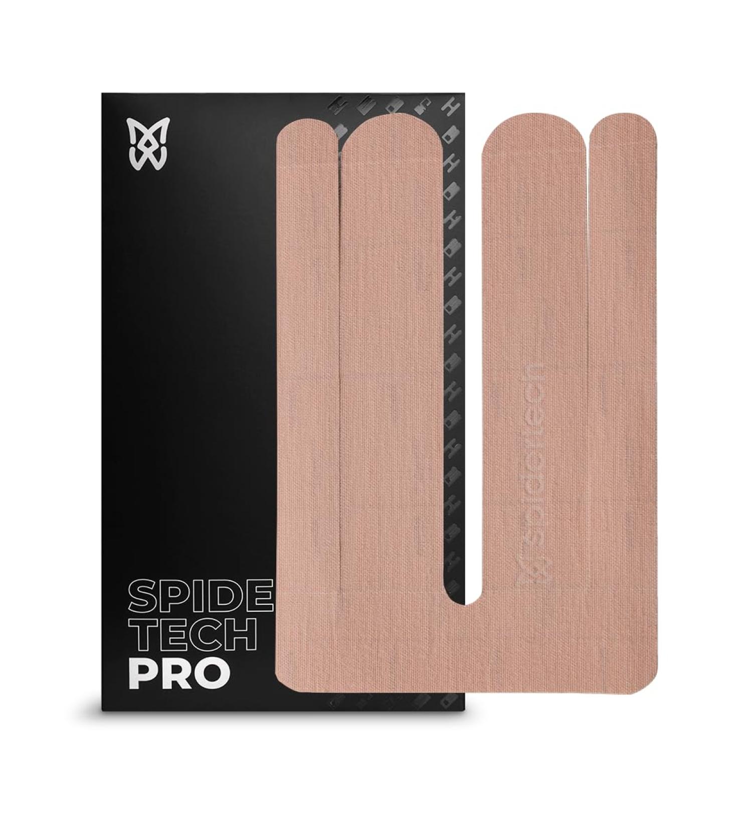 Buy Spidertech Professional Pre-Cut Kinesiology Tape | Lower Back Pain Relief for Athletes | 4 Pack - Sports Physiotherapists & Chiropractors Approved - Buy Online on GoSupps.com