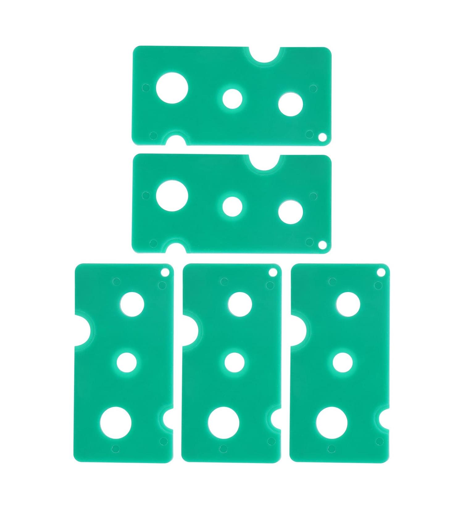 5 Pack Essential Oil Bottle Opener - Easy Portable Perfume Removal Travel Tool (Green) | International Shipping Available - Buy Online on GoSupps.com